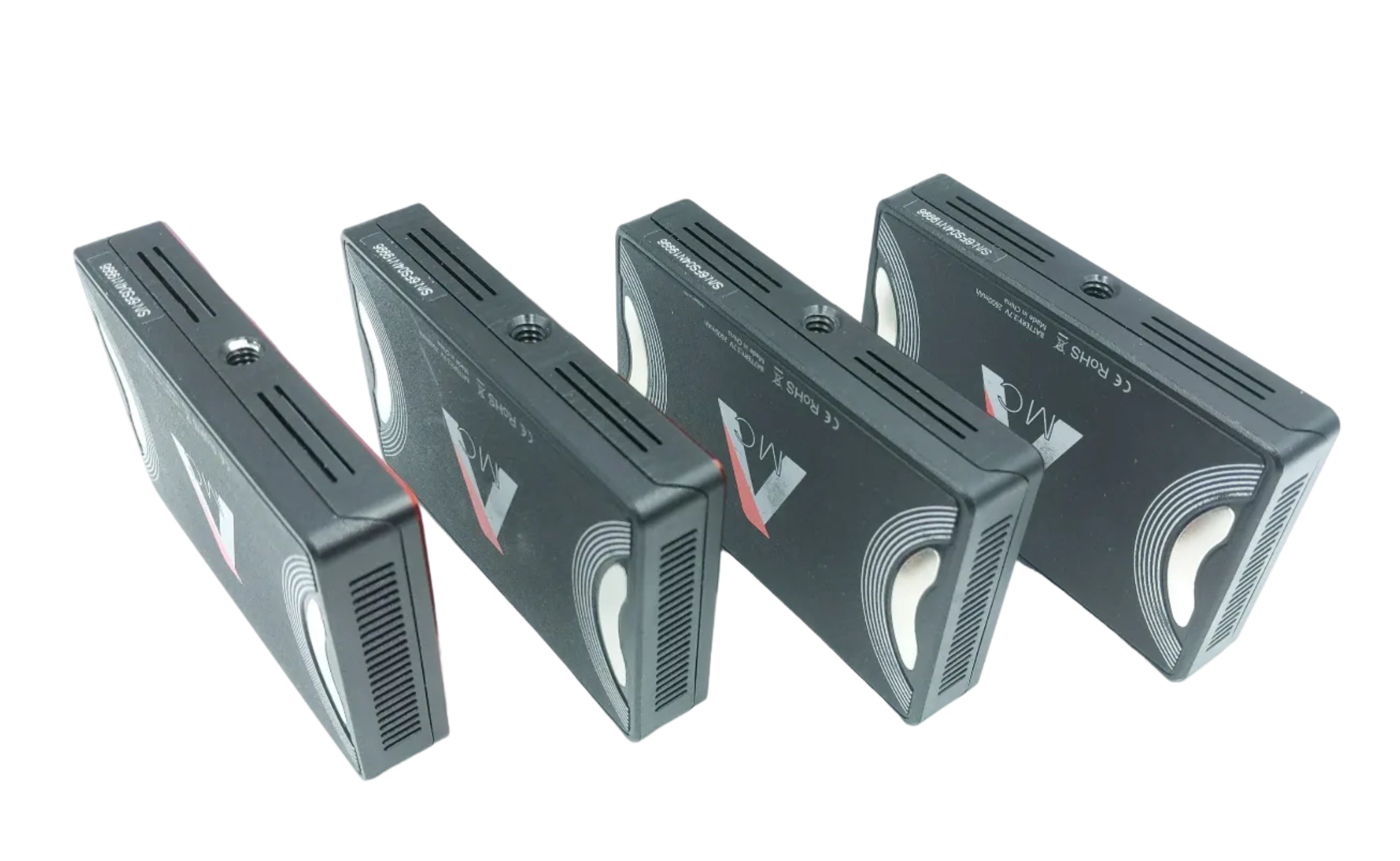 Used Aputure MC 4-Light Travel Kit with Charging Case