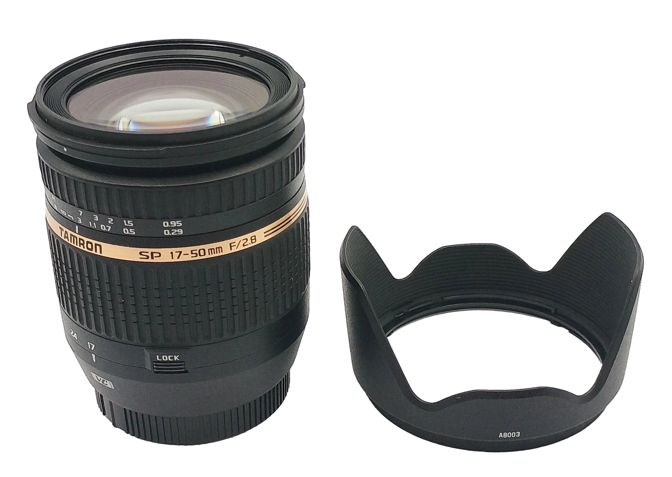 USED Tamron SP 17-50mm F/2.8 XR Di-II VC B005 Canon EF-S