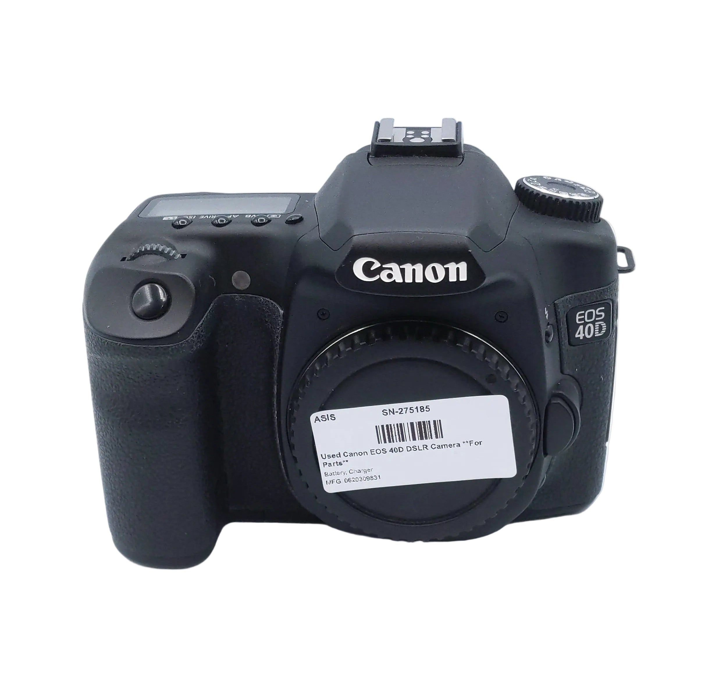 Used Canon EOS 40D DSLR Camera **For Parts**