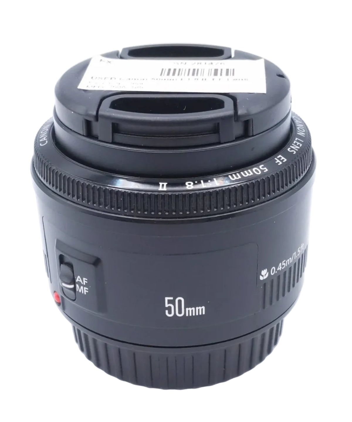 USED Canon 50mm F1.8 II  EF Lens