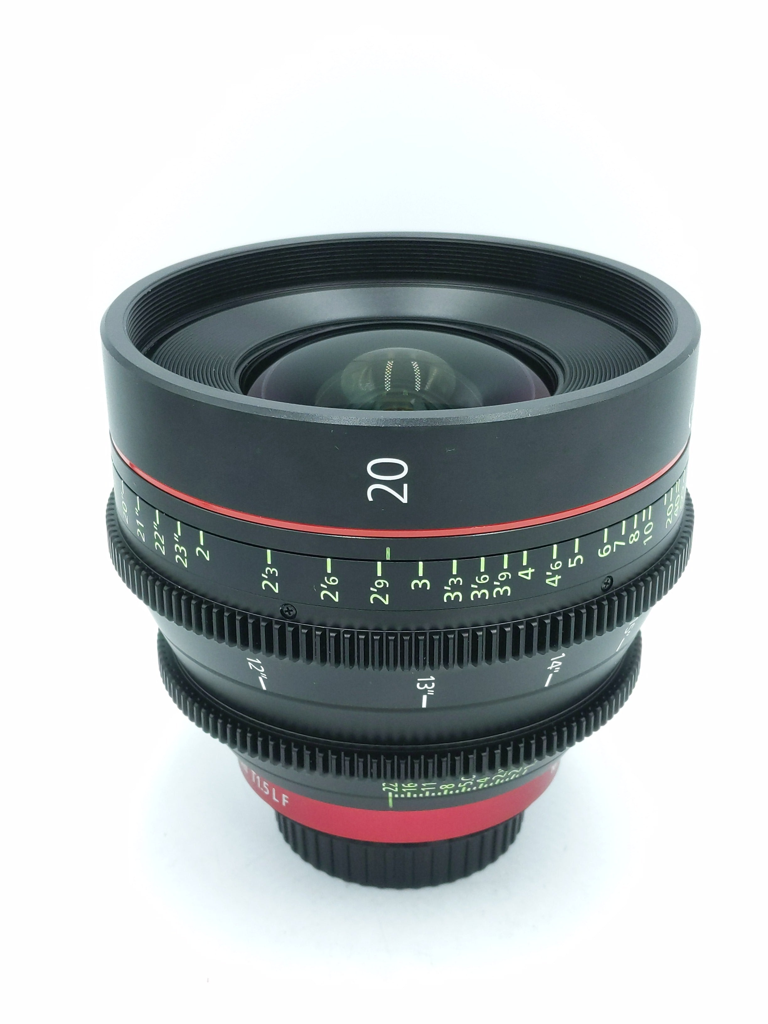 Used Canon CN-E 20mm T1.5 L F Cinema Prime Lens (EF Mount)