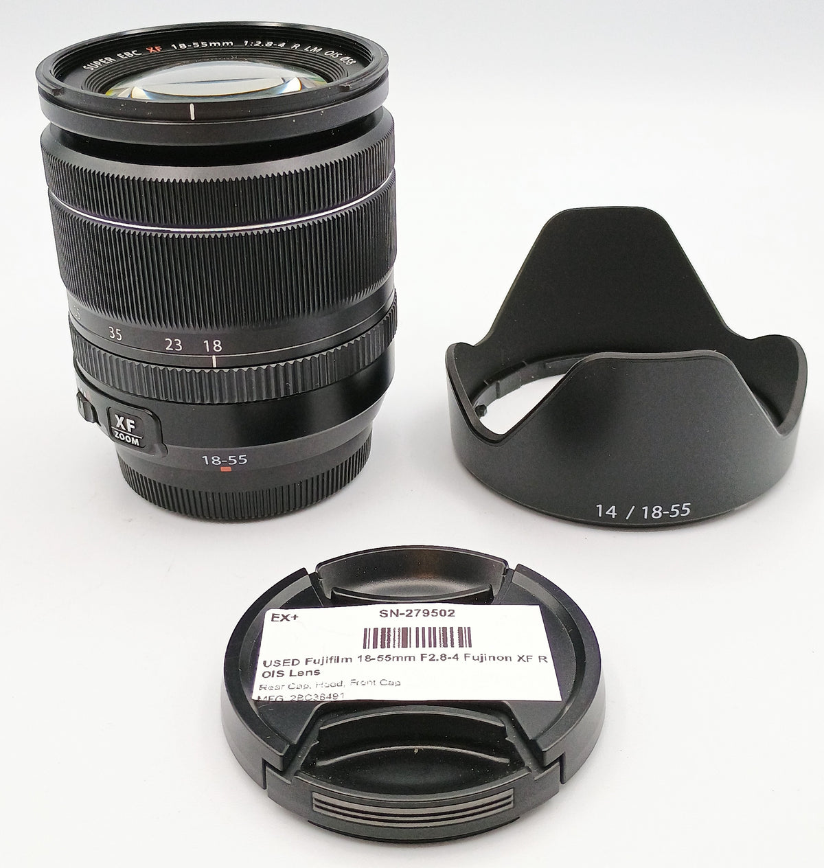 USED Fujifilm 18-55mm F2.8-4 Fujinon XF R LM OIS Lens