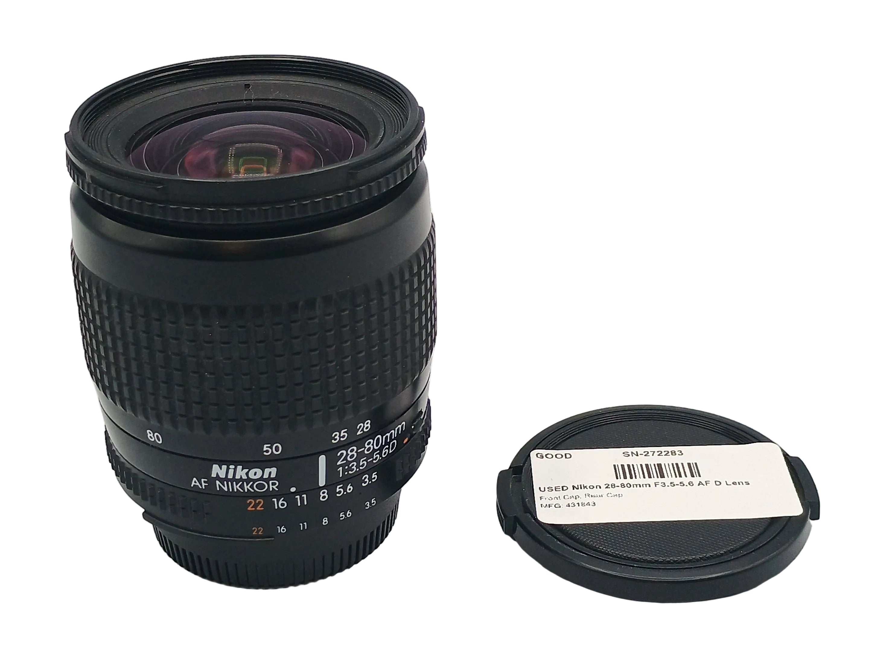 USED Nikon 28-80mm F3.5-5.6 AF D Lens