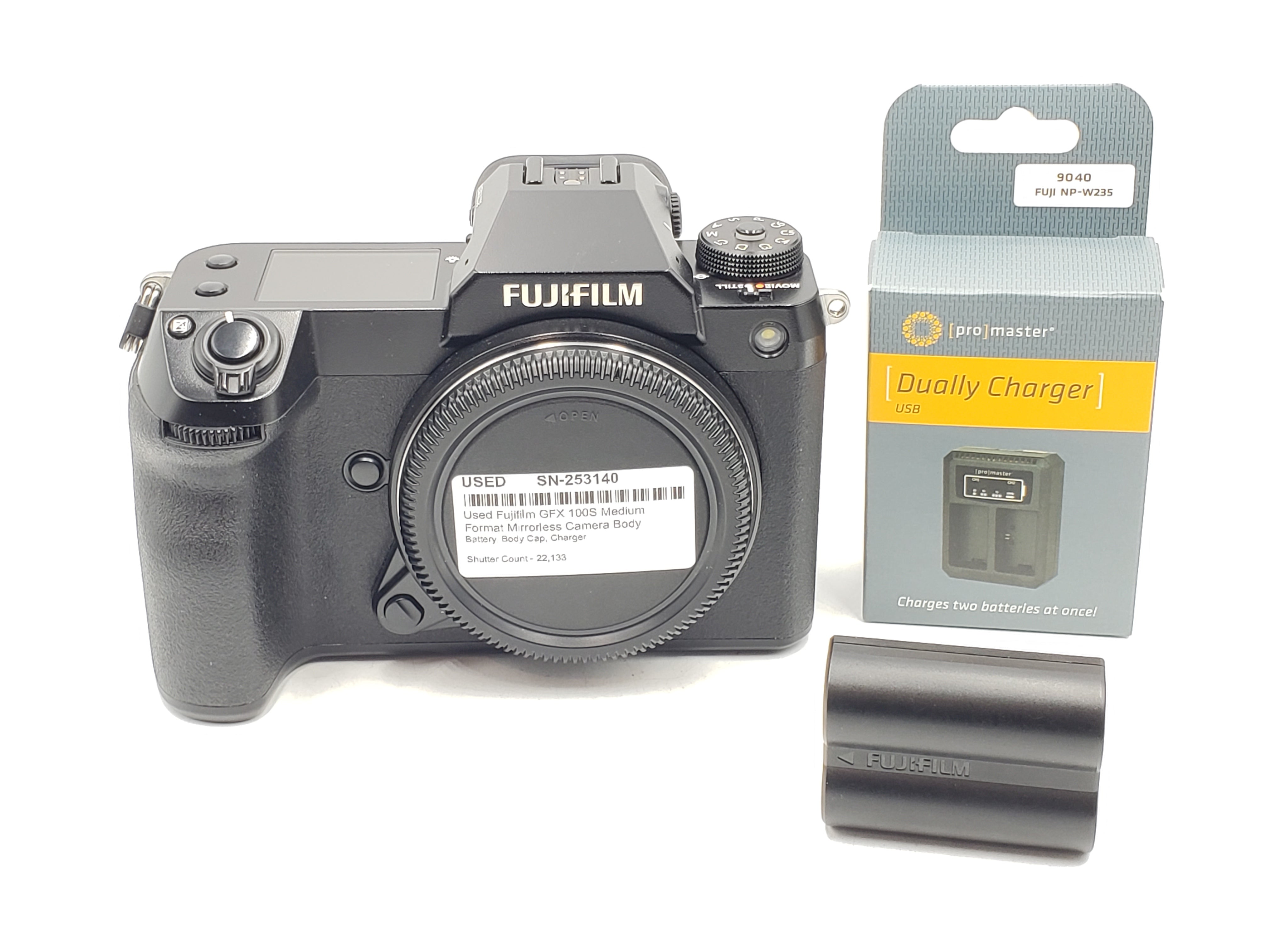 Used Fujifilm GFX 100S Medium Format Mirrorless Camera Body