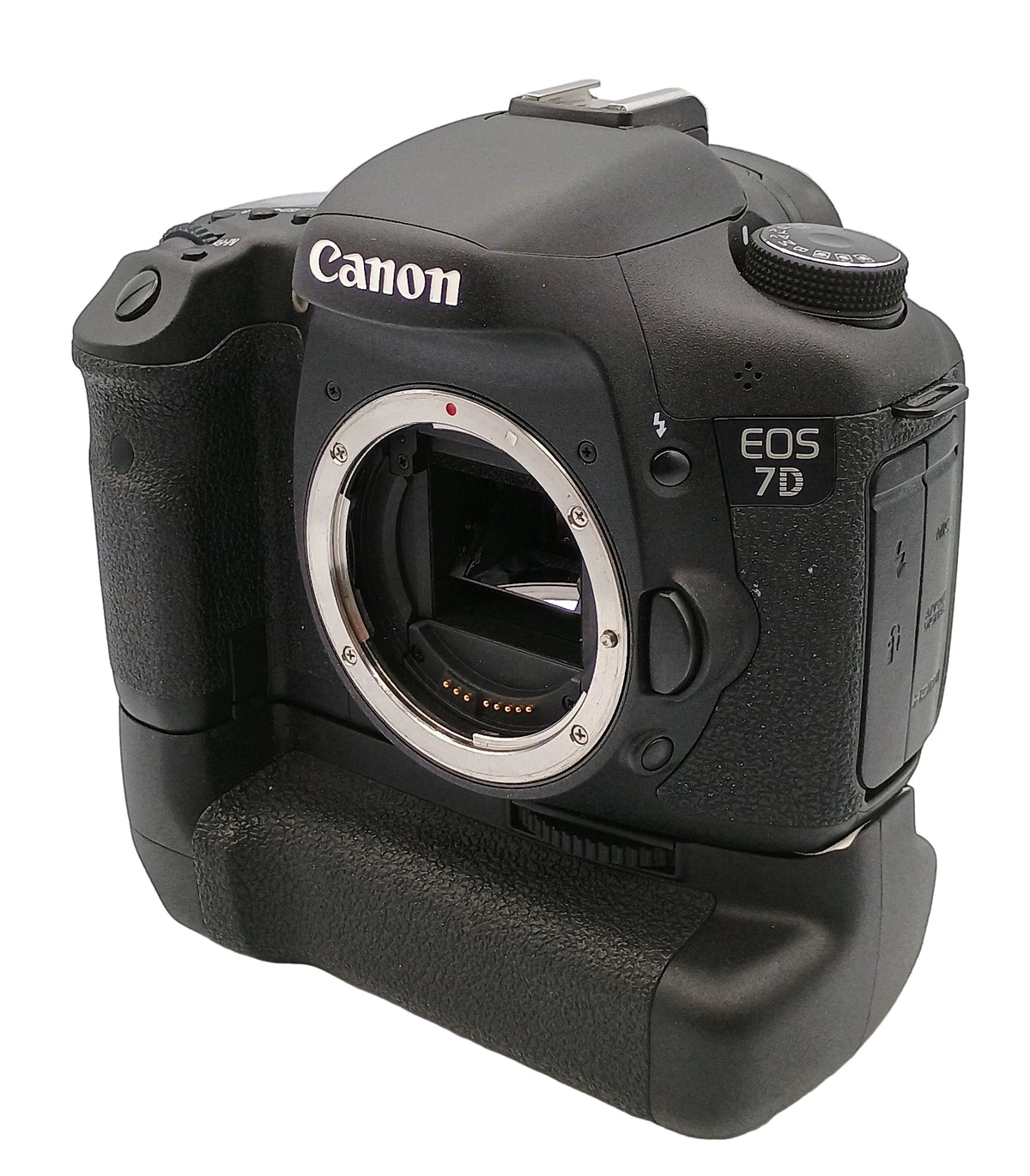 USED Canon EOS 7D Camera Body w/ BG-E7 Battery Grip