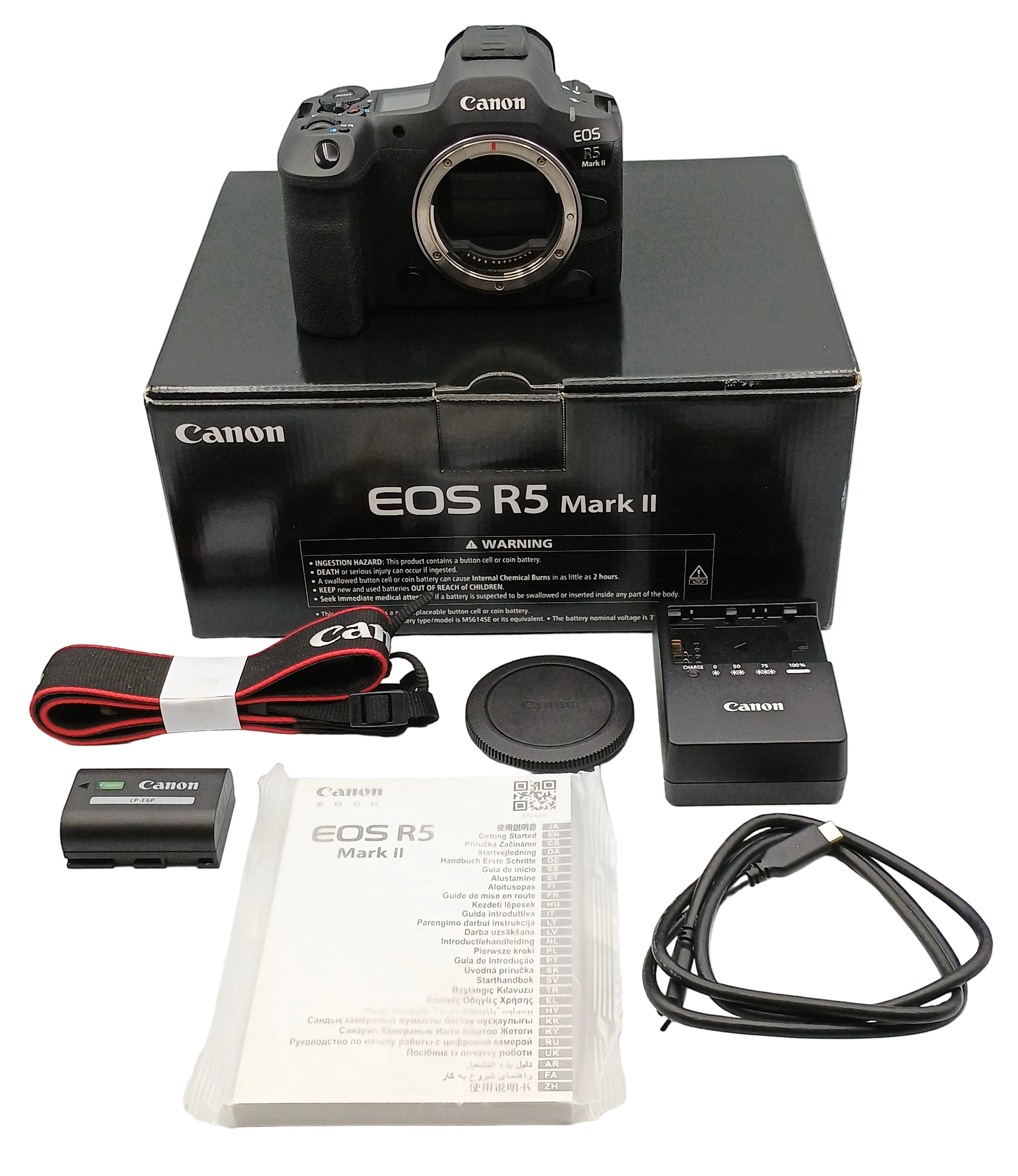 Used Canon EOS R5 Mark II Mirrorless Camera Body