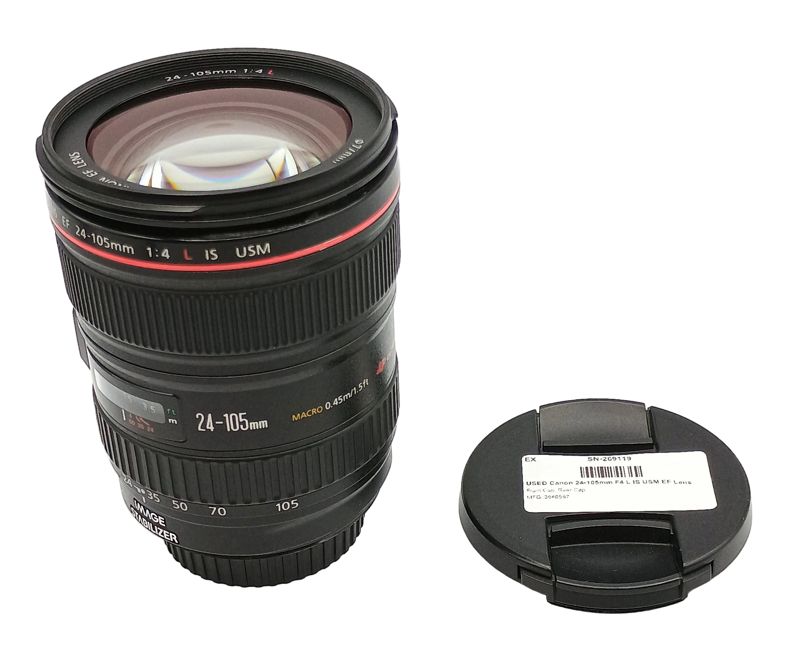USED Canon 24-105mm F4 L IS USM EF Lens