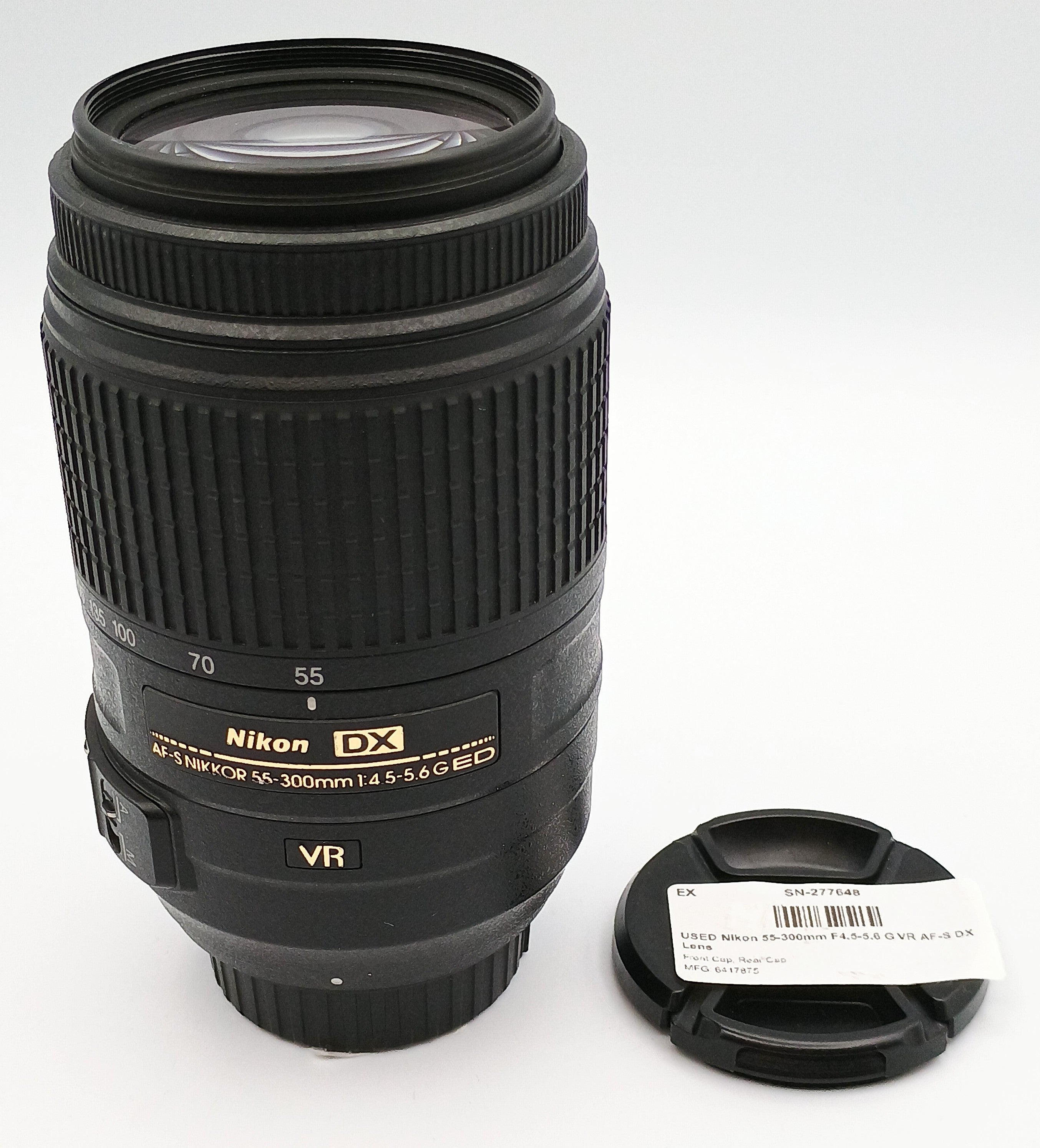 USED Nikon 55-300mm F4.5-5.6 G VR AF-S DX Lens