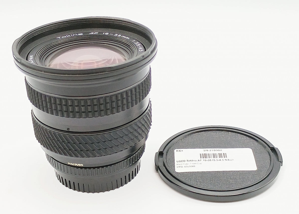 USED Tokina AF 19-35 f3.5-4.5 Nikon