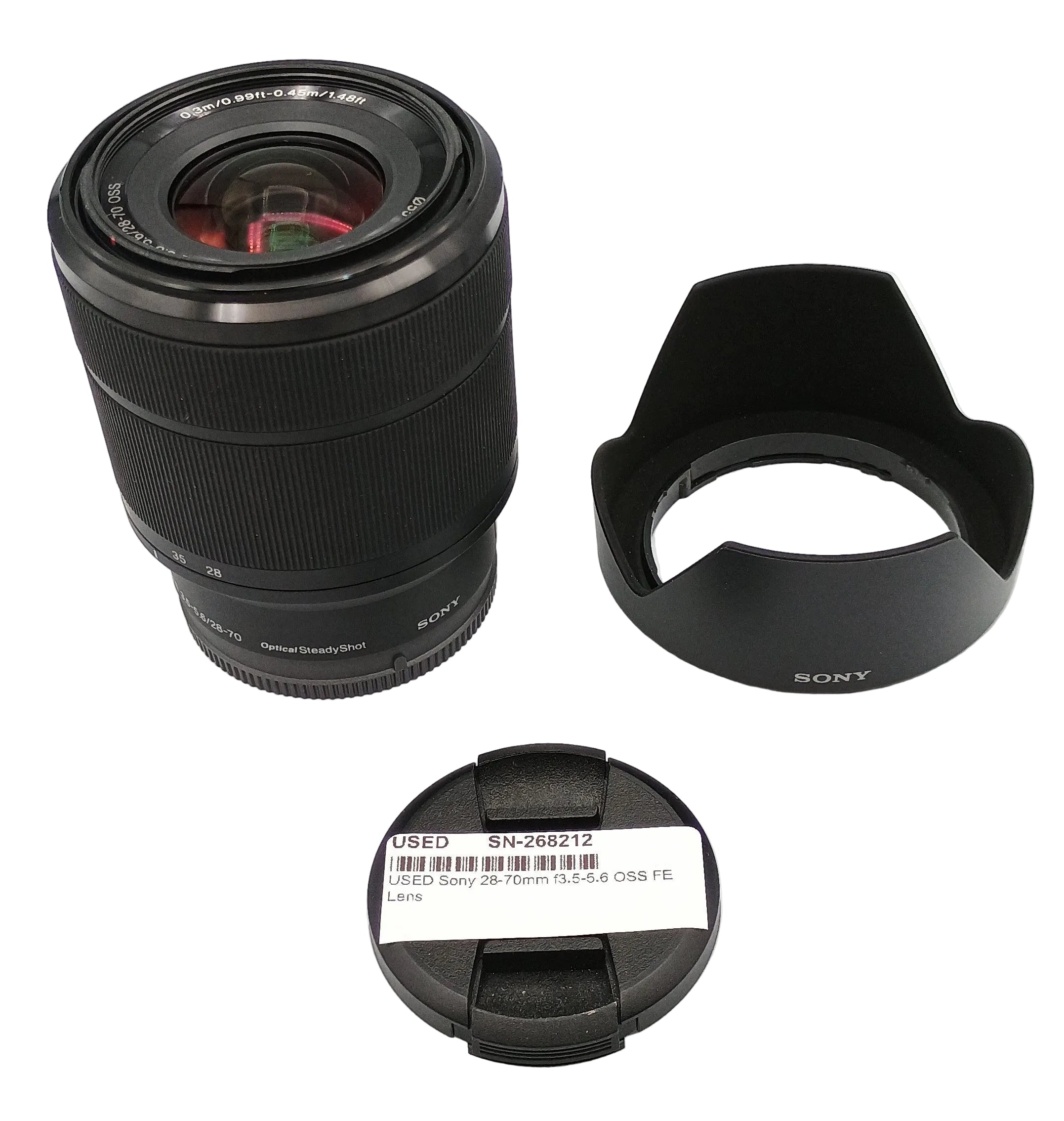 USED Sony 28-70mm f3.5-5.6 OSS FE Lens