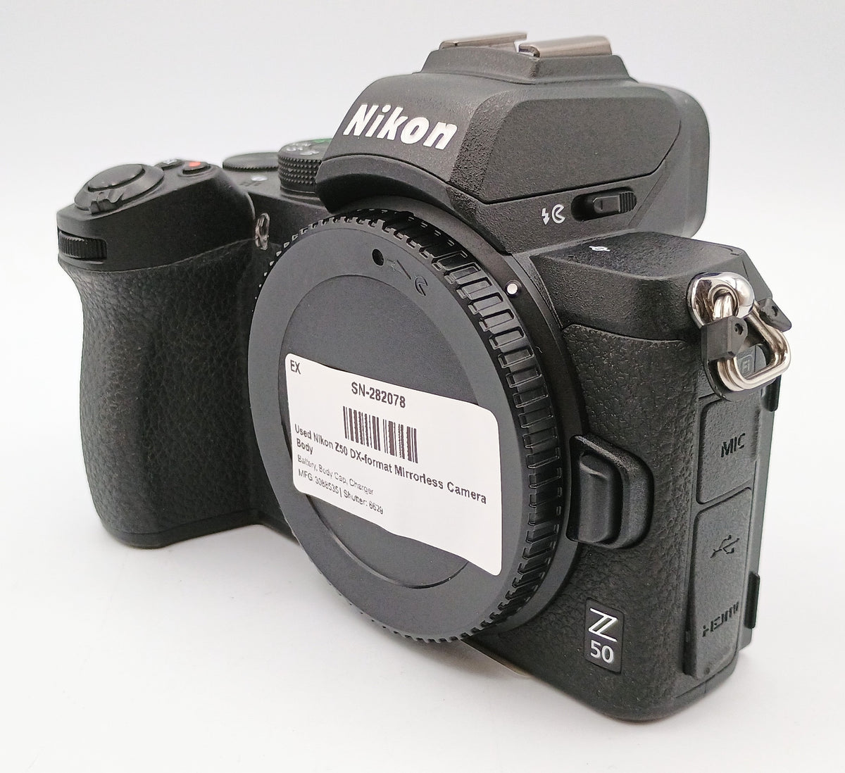 Used Nikon Z50 DX-format Mirrorless Camera Body