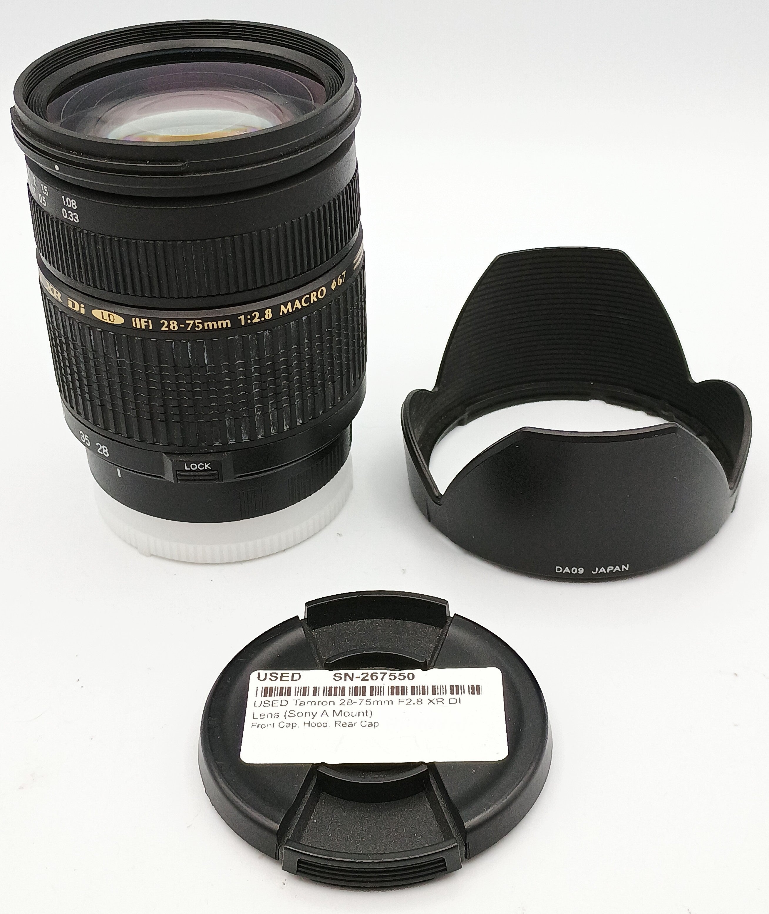 USED Tamron 28-75mm F2.8 XR DI Lens (Sony A Mount)