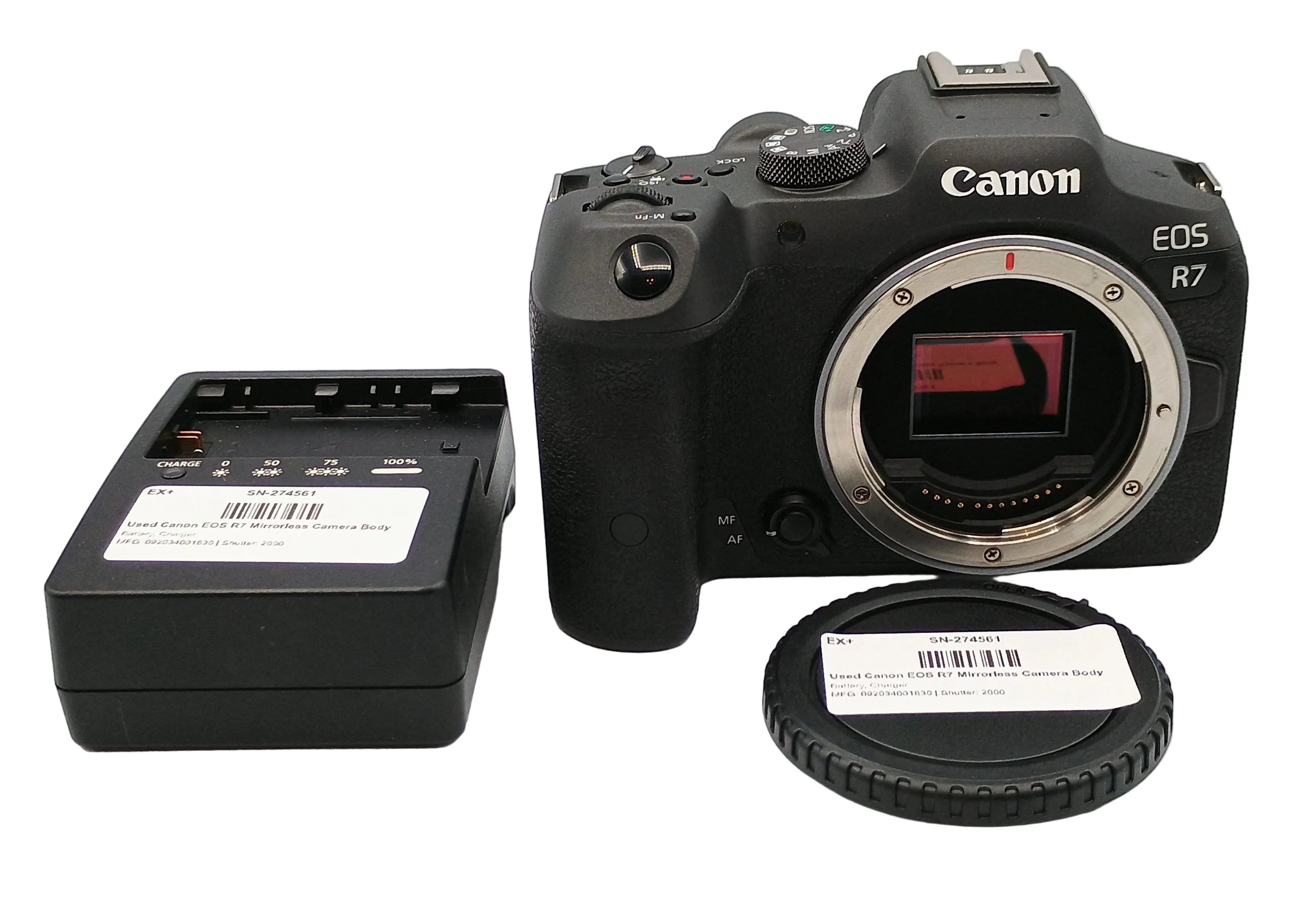 Used Canon EOS R7 Mirrorless Camera Body