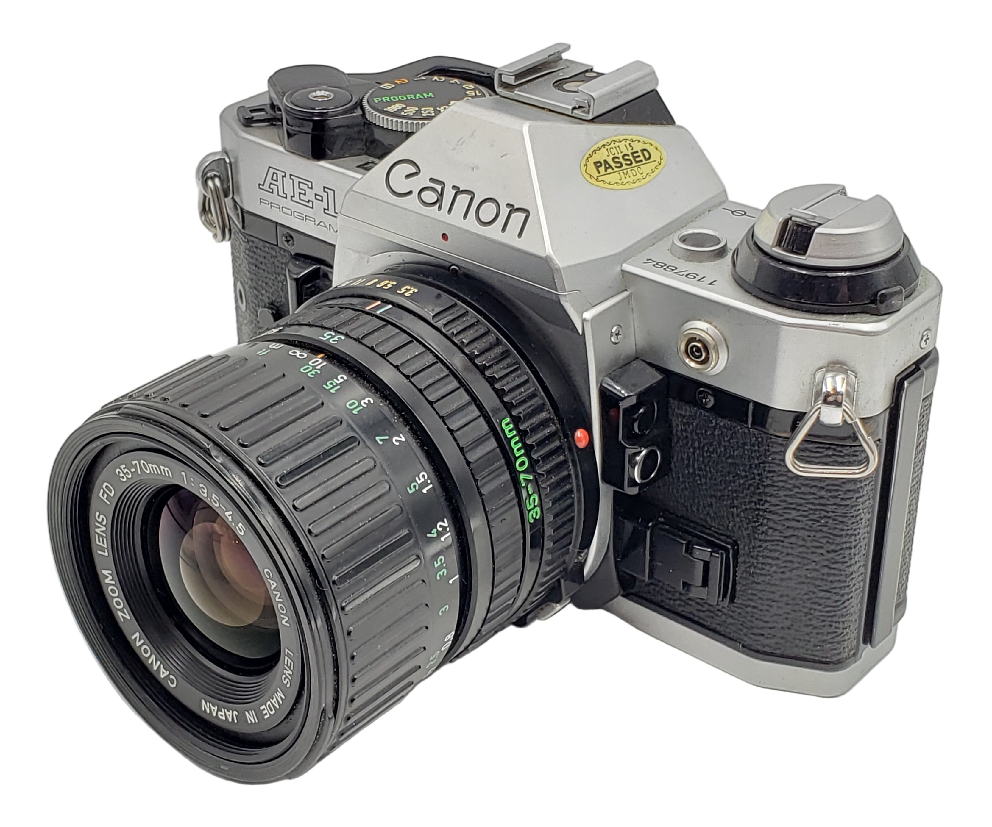 Used Canon AE-1 Program w/ 35-70mm f3.5-4.5