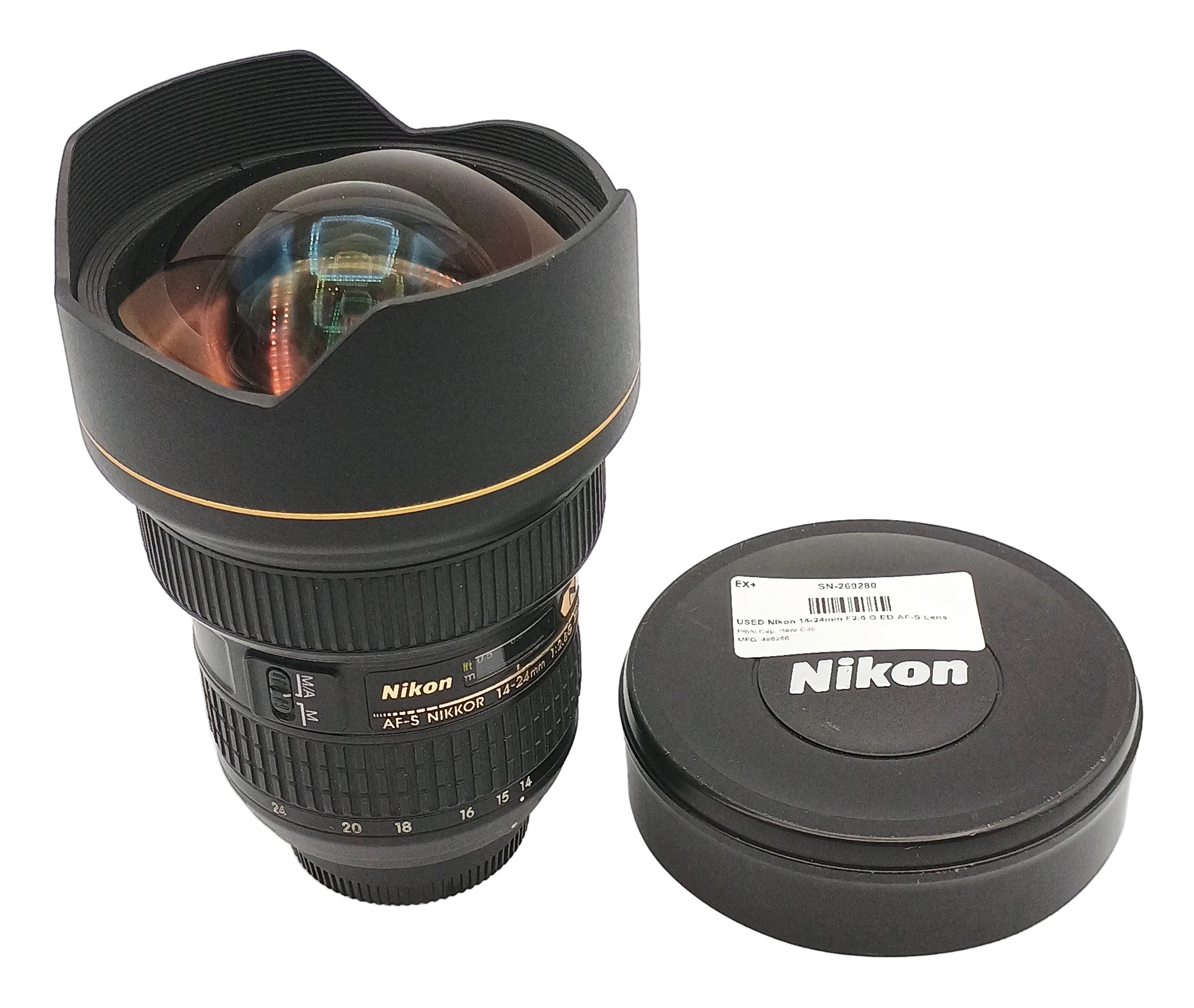 USED Nikon 14-24mm F2.8 G ED AF-S Lens