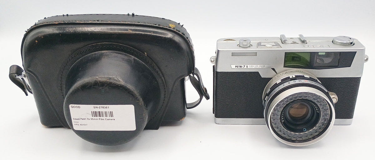 Used Petri 7s 35mm Film Camera