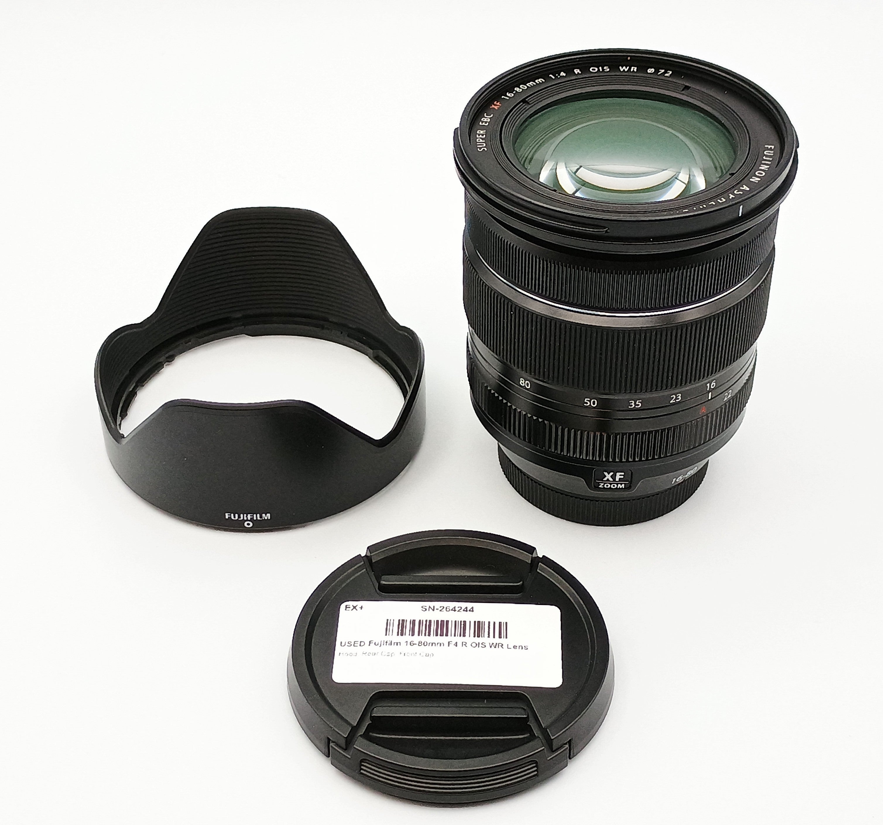 USED Fujifilm 16-80mm F4 R OIS WR Lens