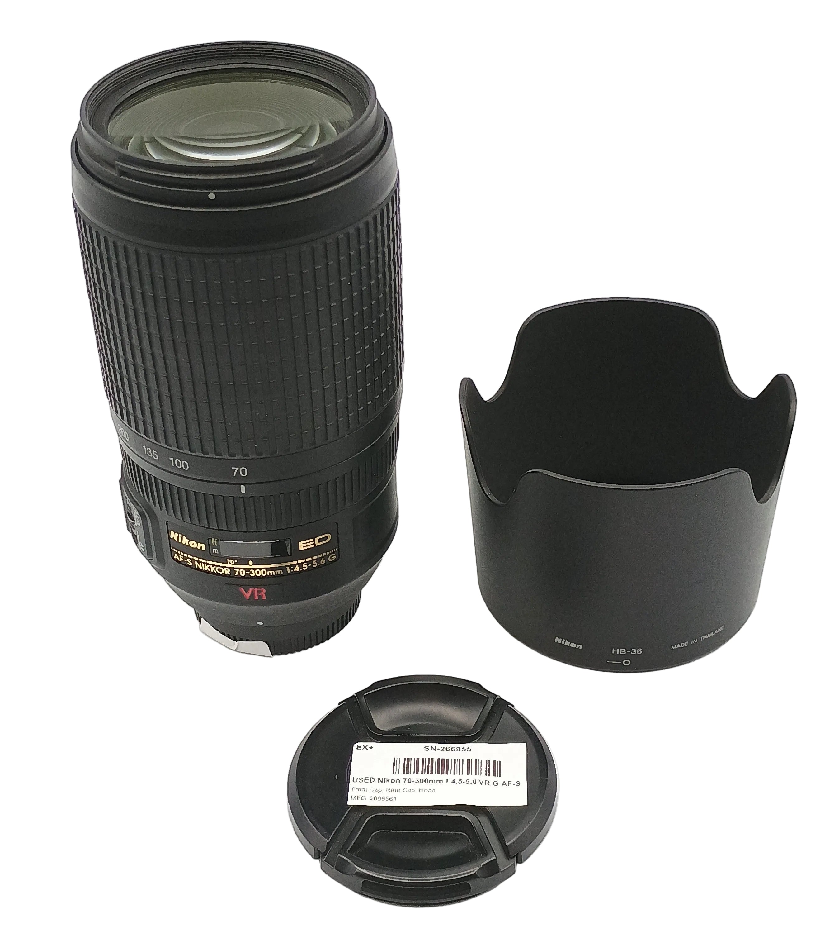 USED Nikon 70-300mm F4.5-5.6 VR G AF-S
