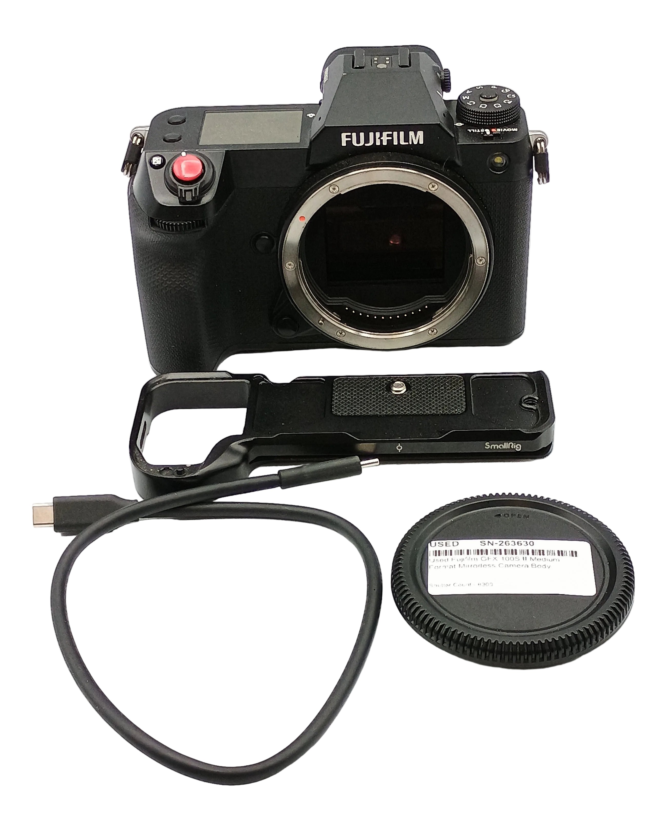 Used Fujifilm GFX 100S II Medium Format Mirrorless Camera Body
