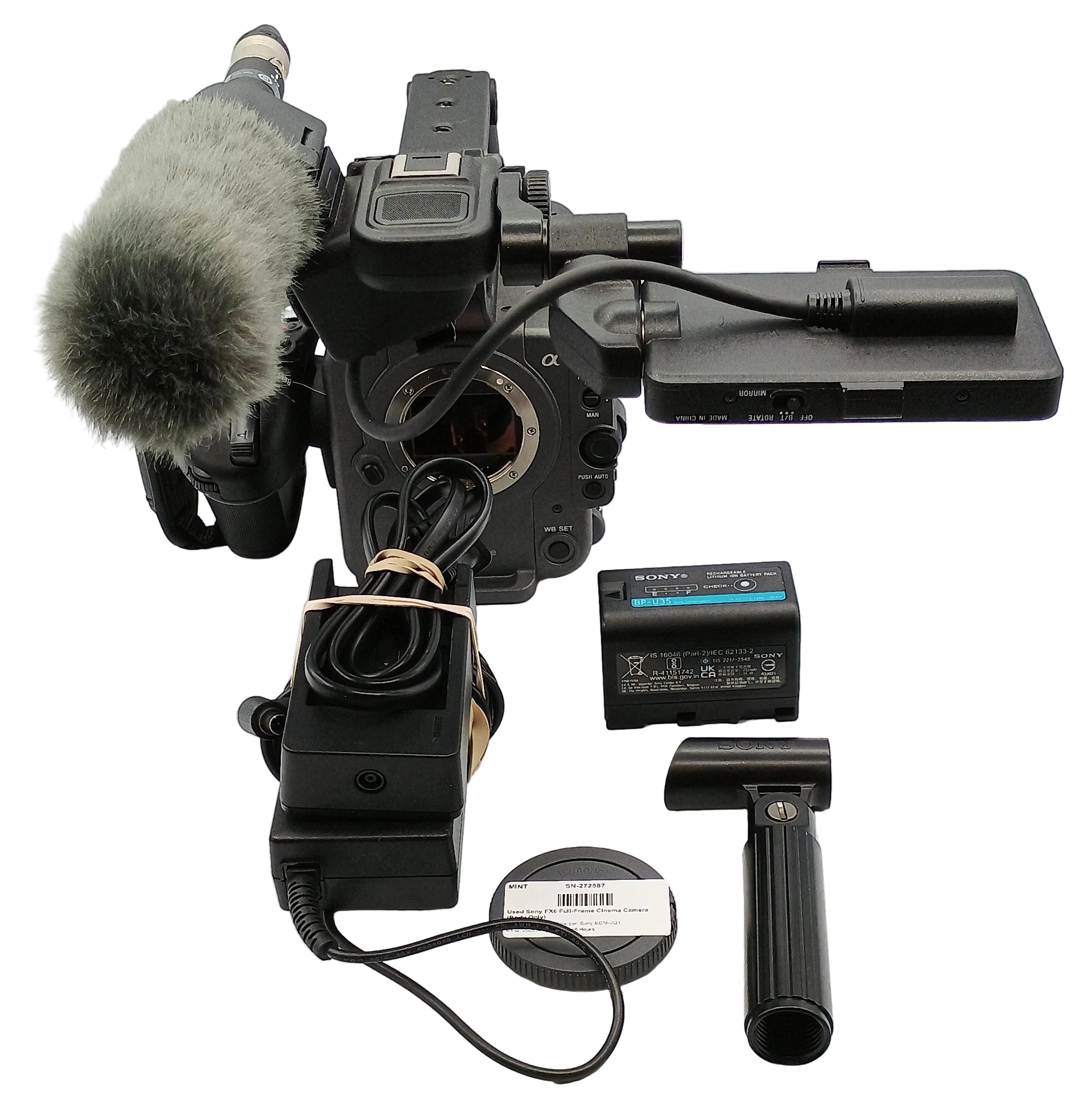 Used Sony FX6 Full-Frame Cinema Camera (Body Only)
