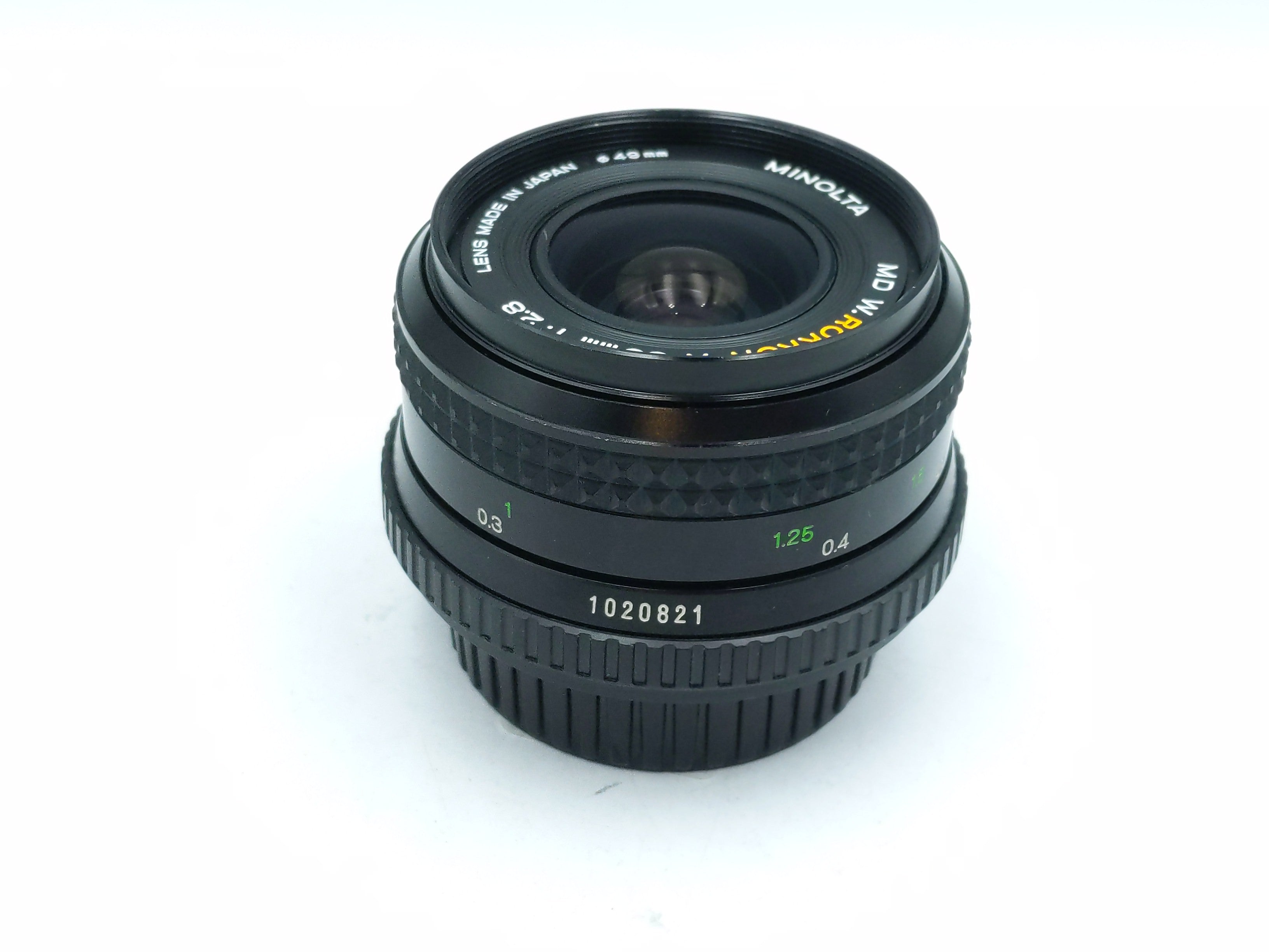 Used Minolta 35mm F2.8 Rokkor-X MF Film Lens