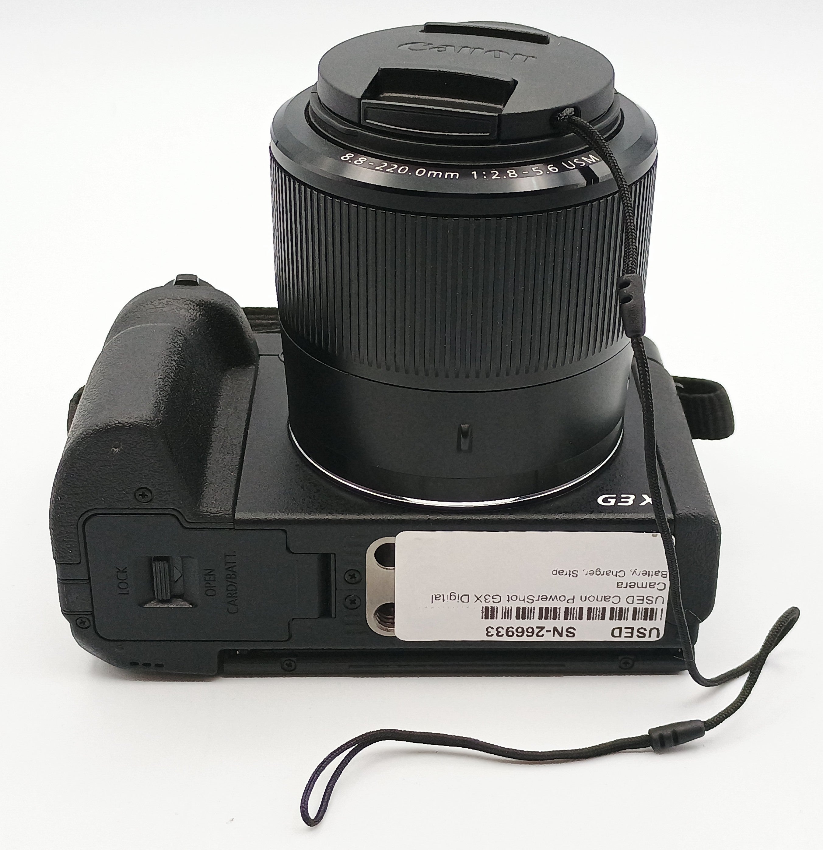 USED Canon PowerShot G3X Digital Camera with EVF-DC1 viewfinder