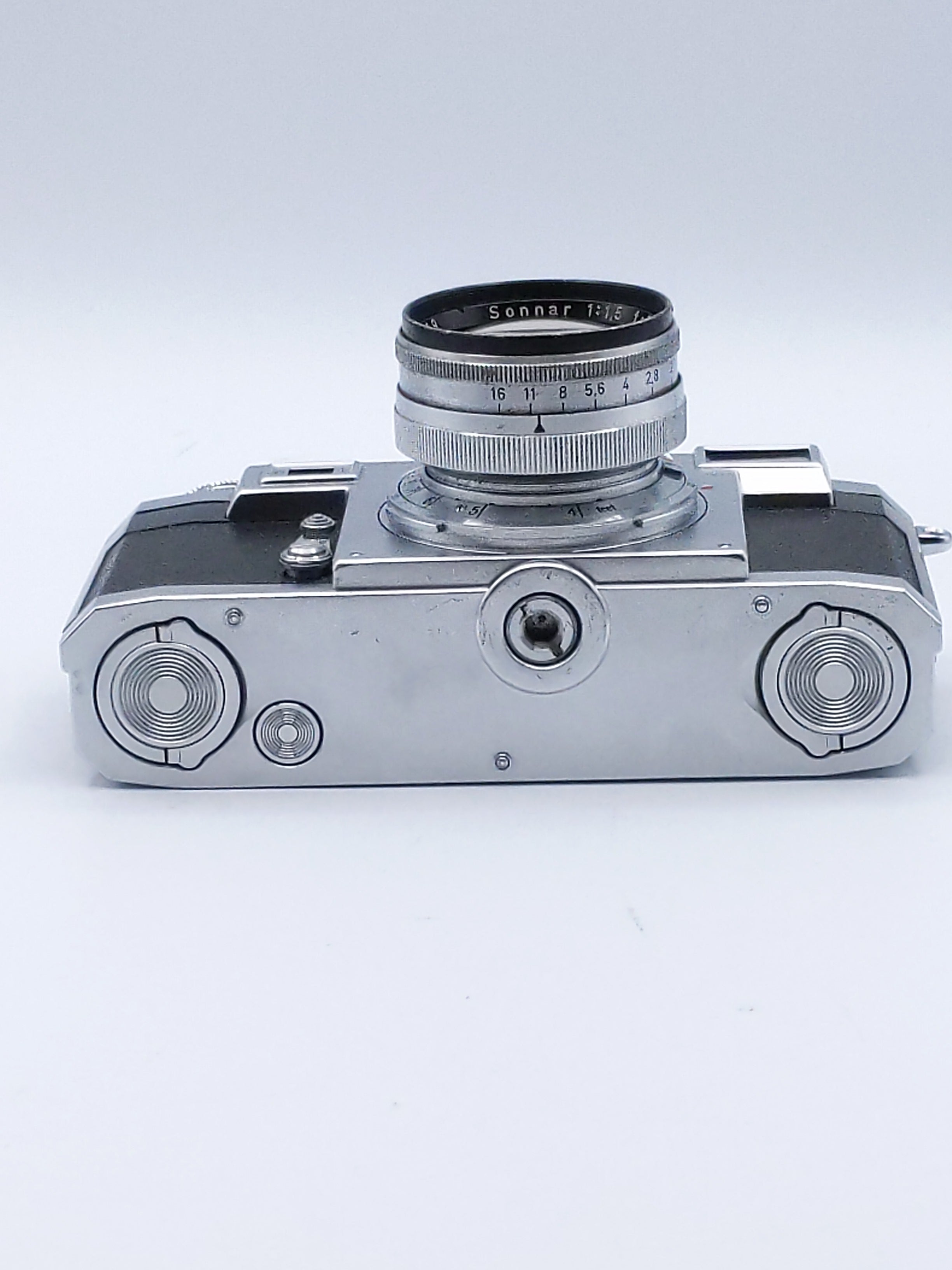USED Contax IIa Zeiss Ikon W/ 50mm F1.5 Color Dial 35mm Film Camera [READ]