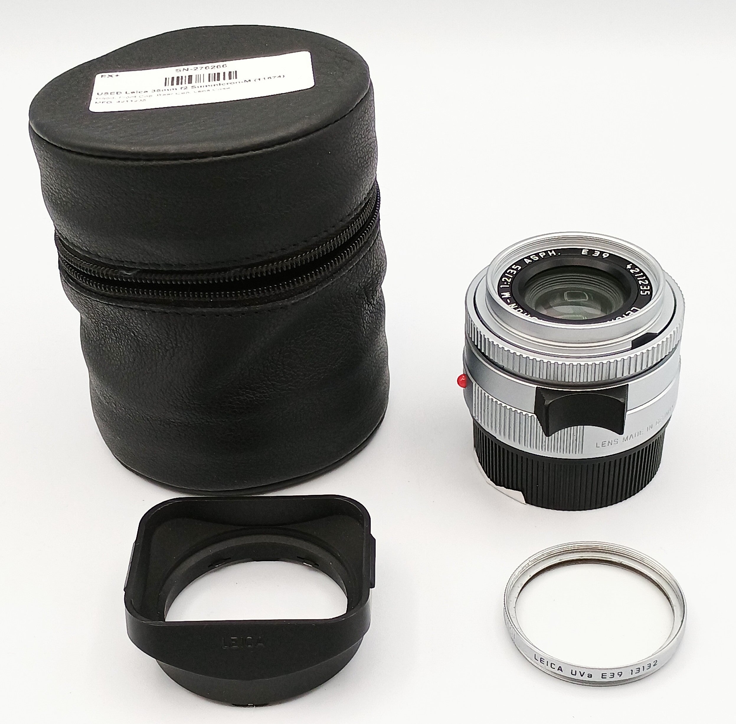 USED Leica 35mm f2 Summicron-M (11674)