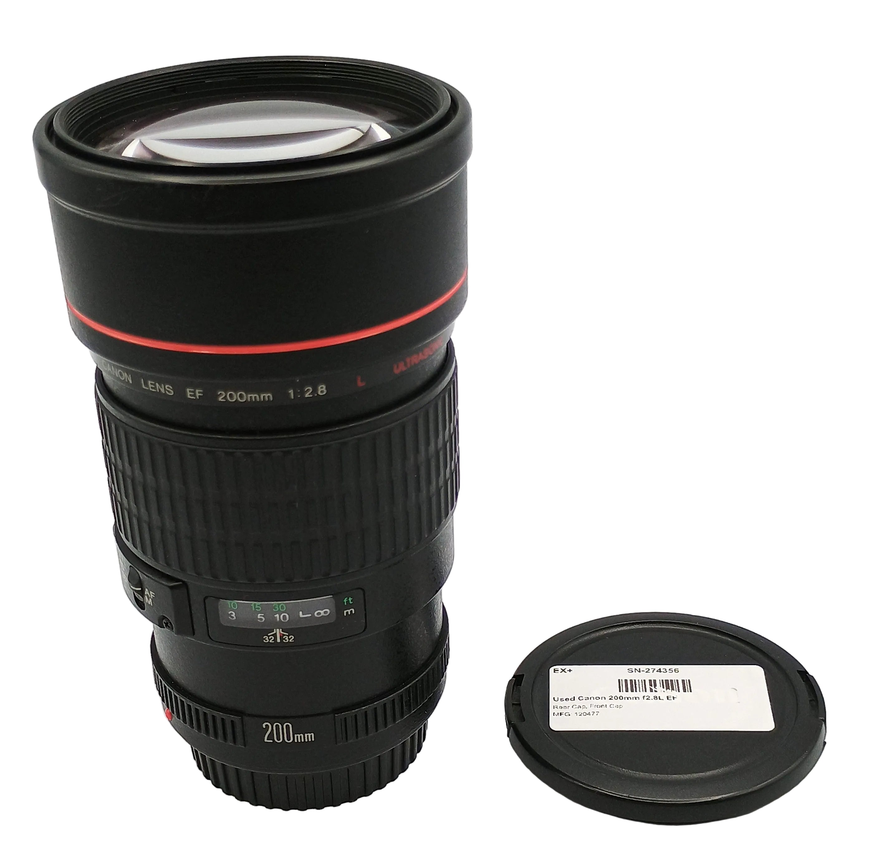 Used Canon 200mm f2.8L EF