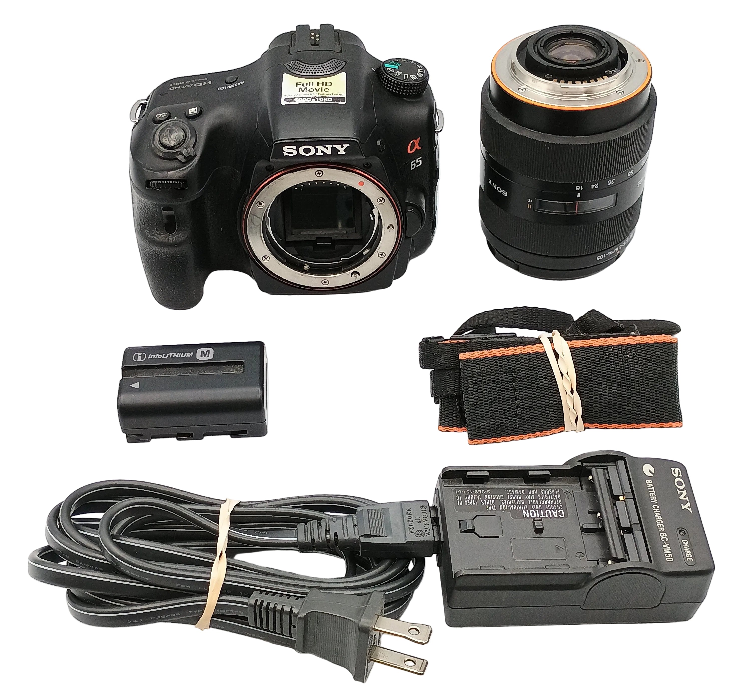 USED Sony A65 DSLR Camera W/ 16-105 F3.5-5.6 Lens