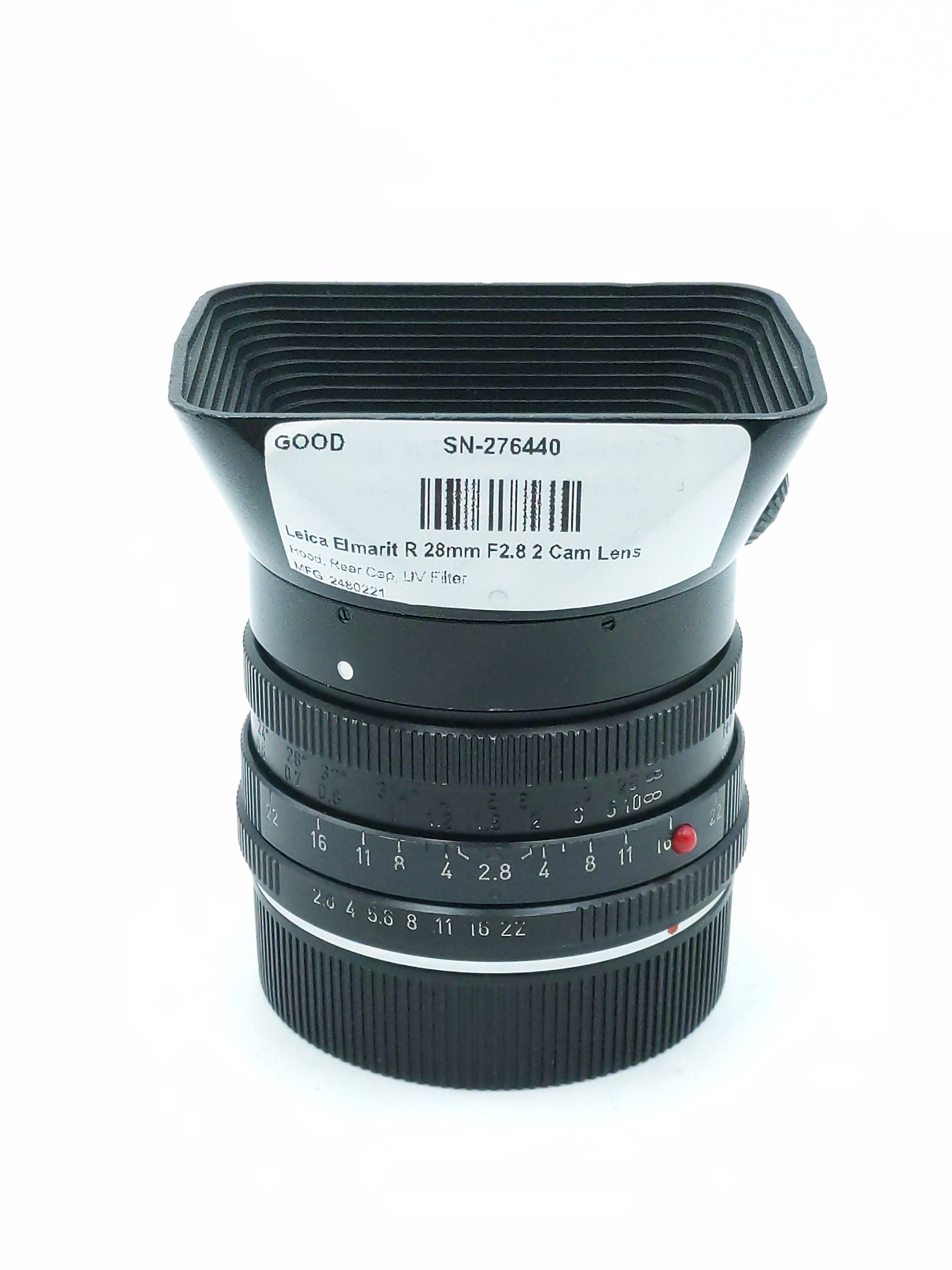 Leica Elmarit R 28mm F2.8 2 Cam Lens