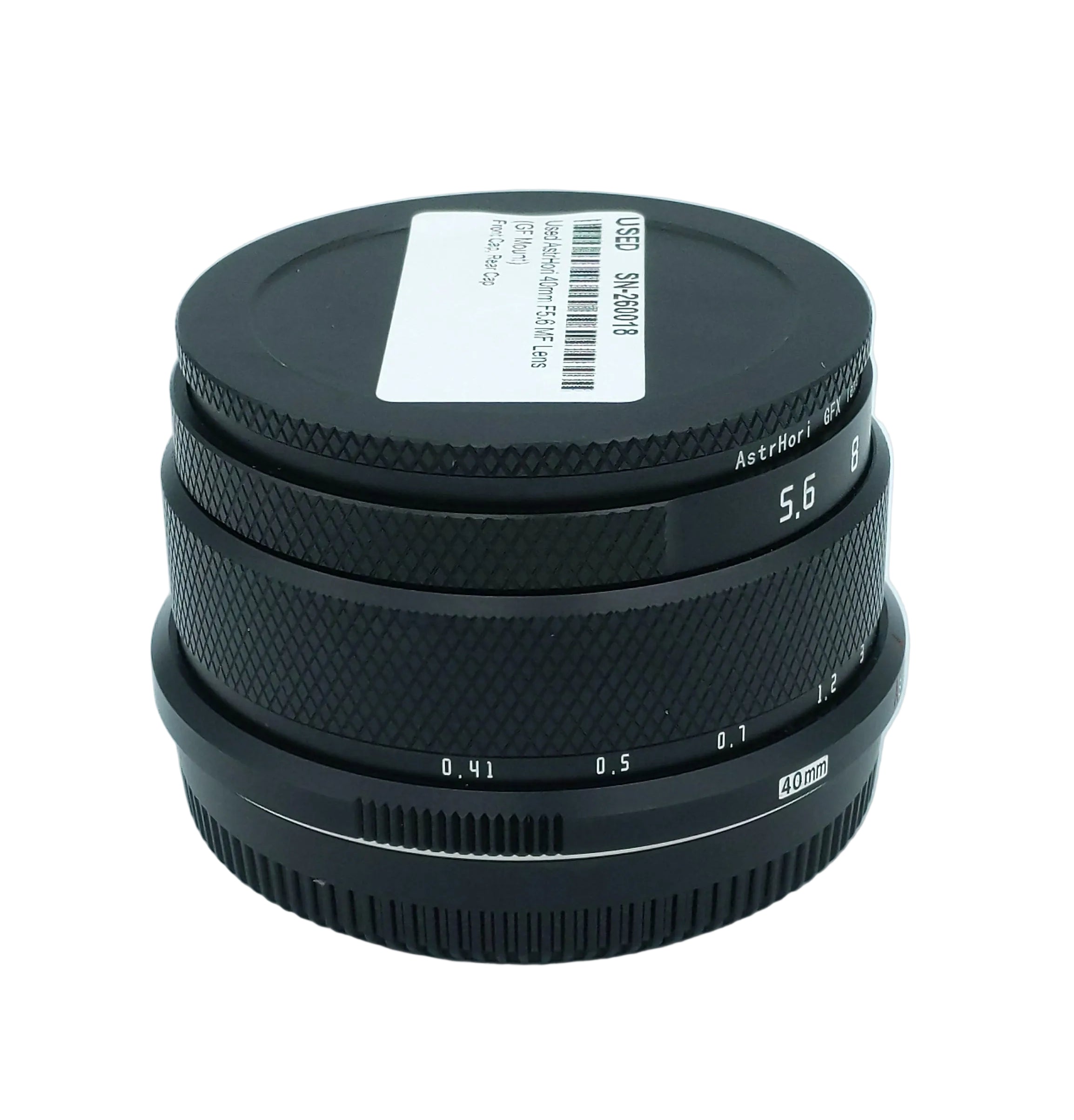 Used AstrHori 40mm F5.6 MF Lens (GF Mount)