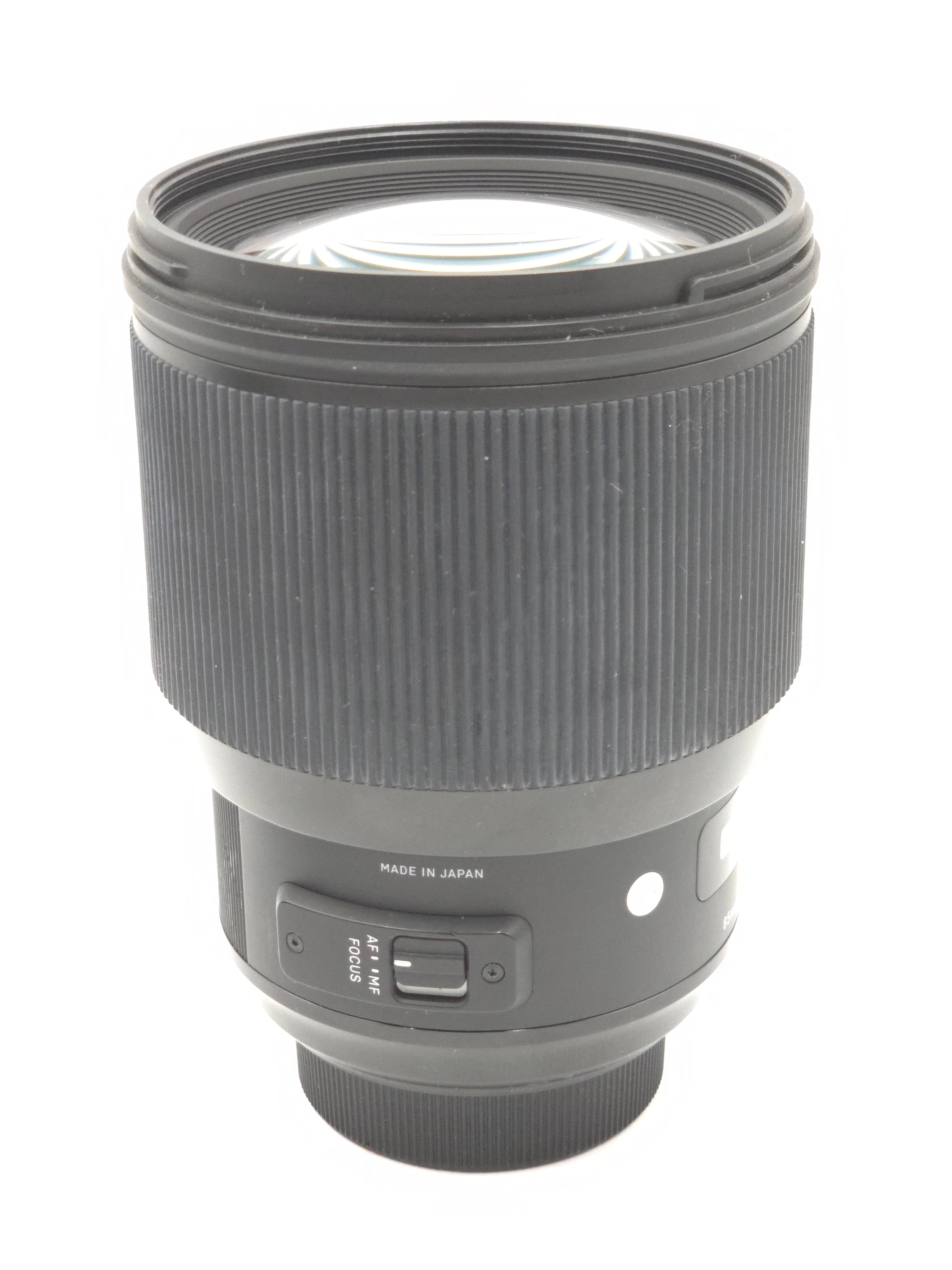 USED Sigma 85mm f/1.4 DG HSM Art Lens for Nikon