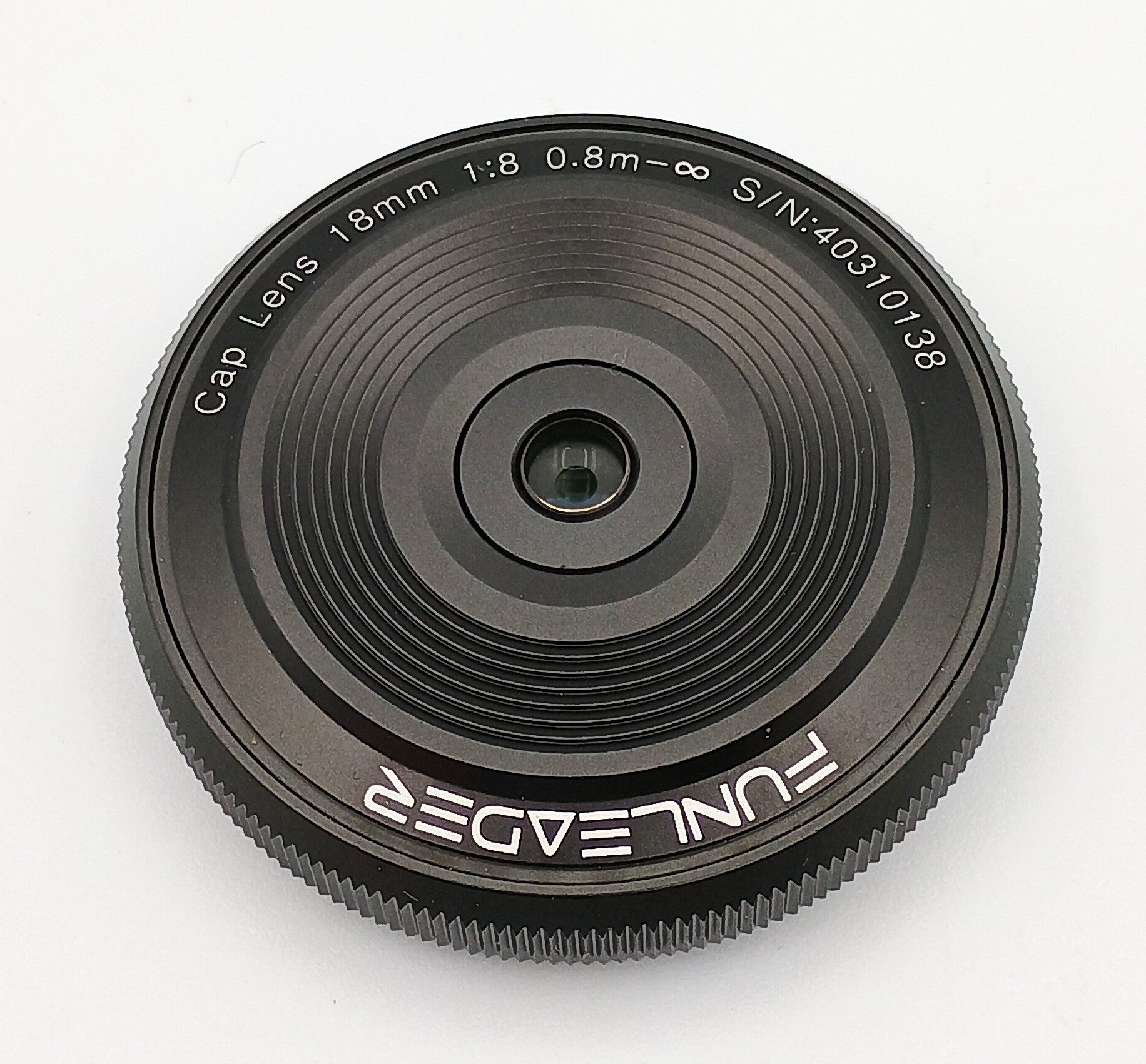 Used Funleader 18mm f8 Cap Lens (Fuji X Mount)