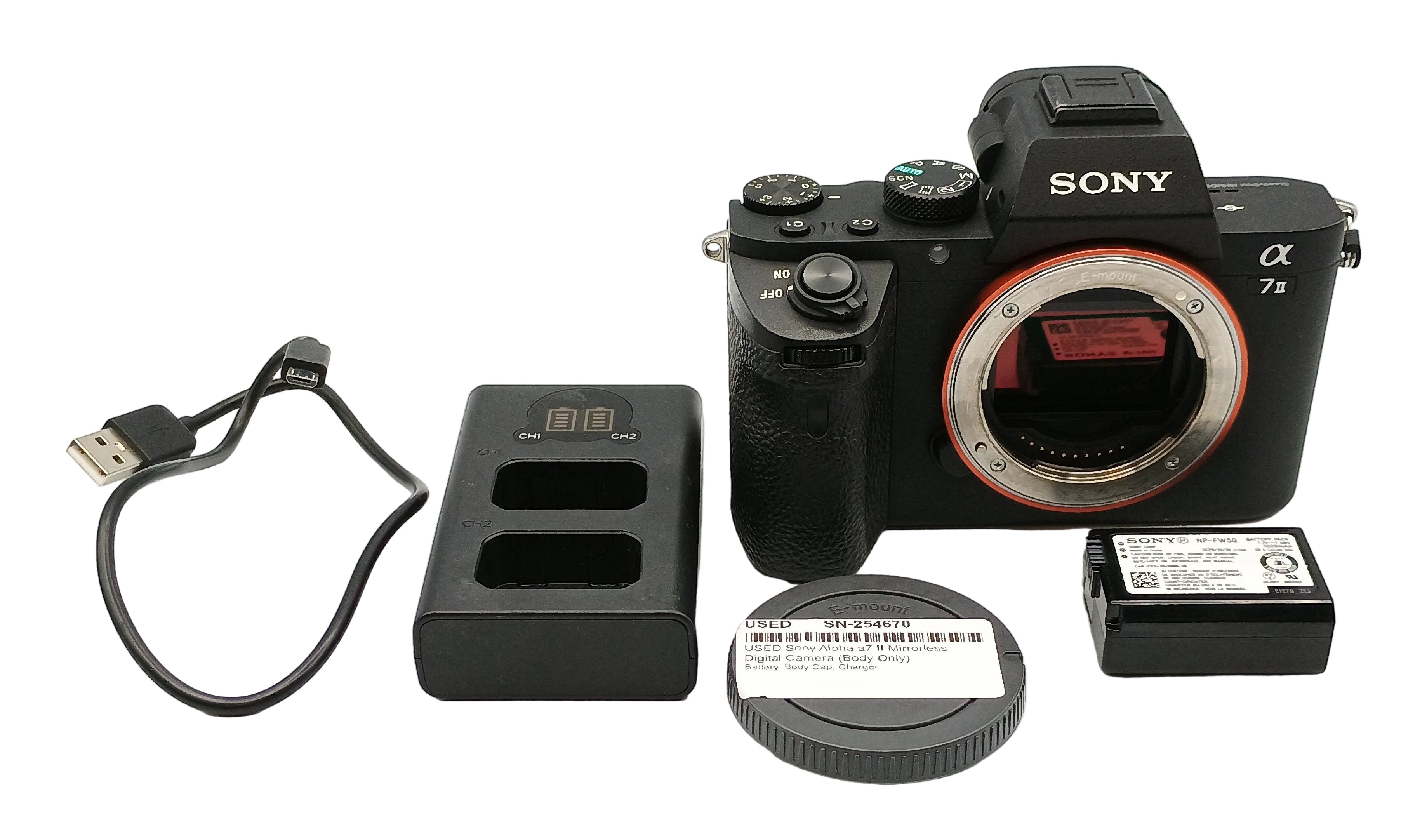 USED Sony Alpha a7 II Mirrorless Digital Camera (Body Only)