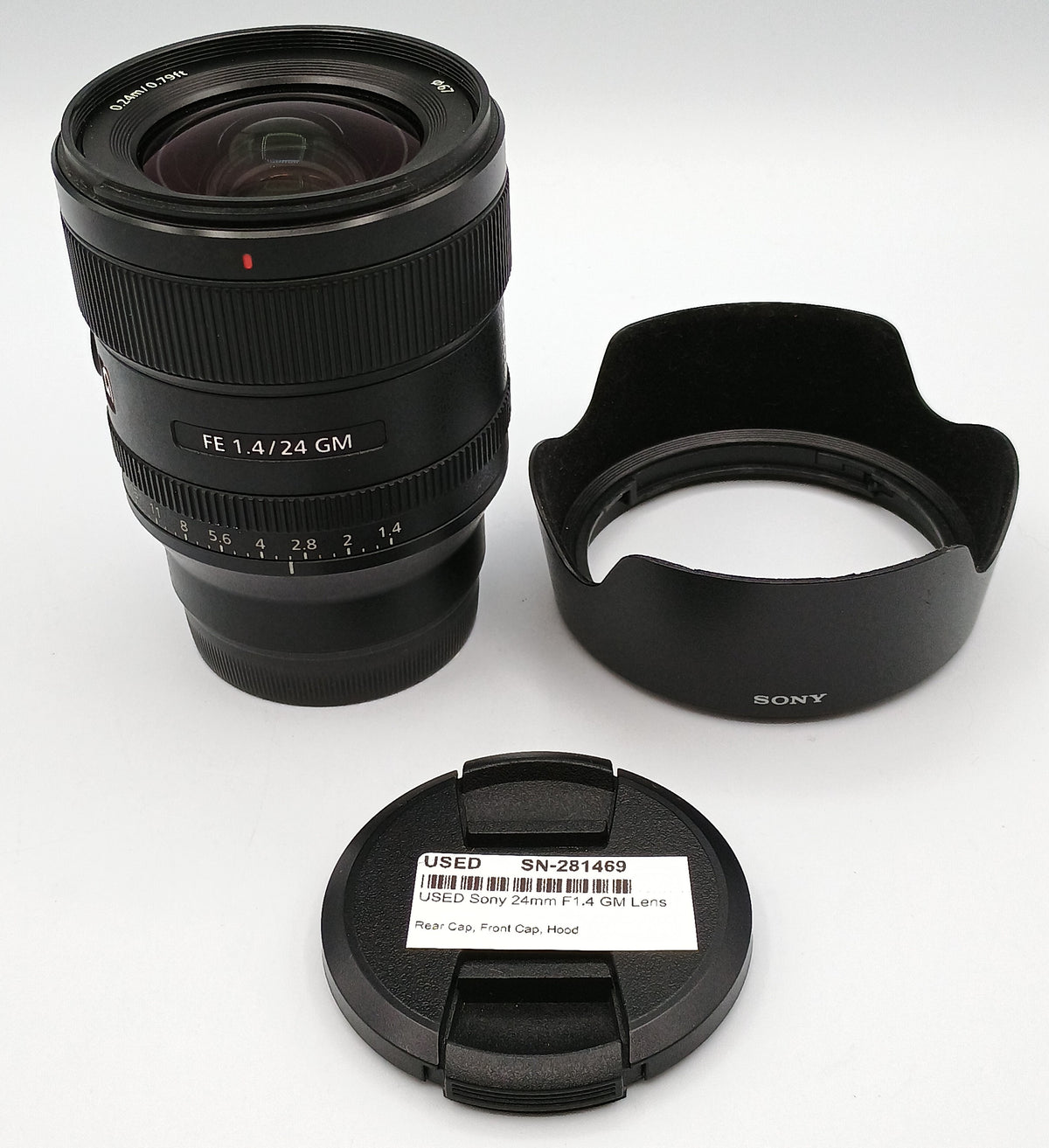 USED Sony 24mm F1.4 GM Lens