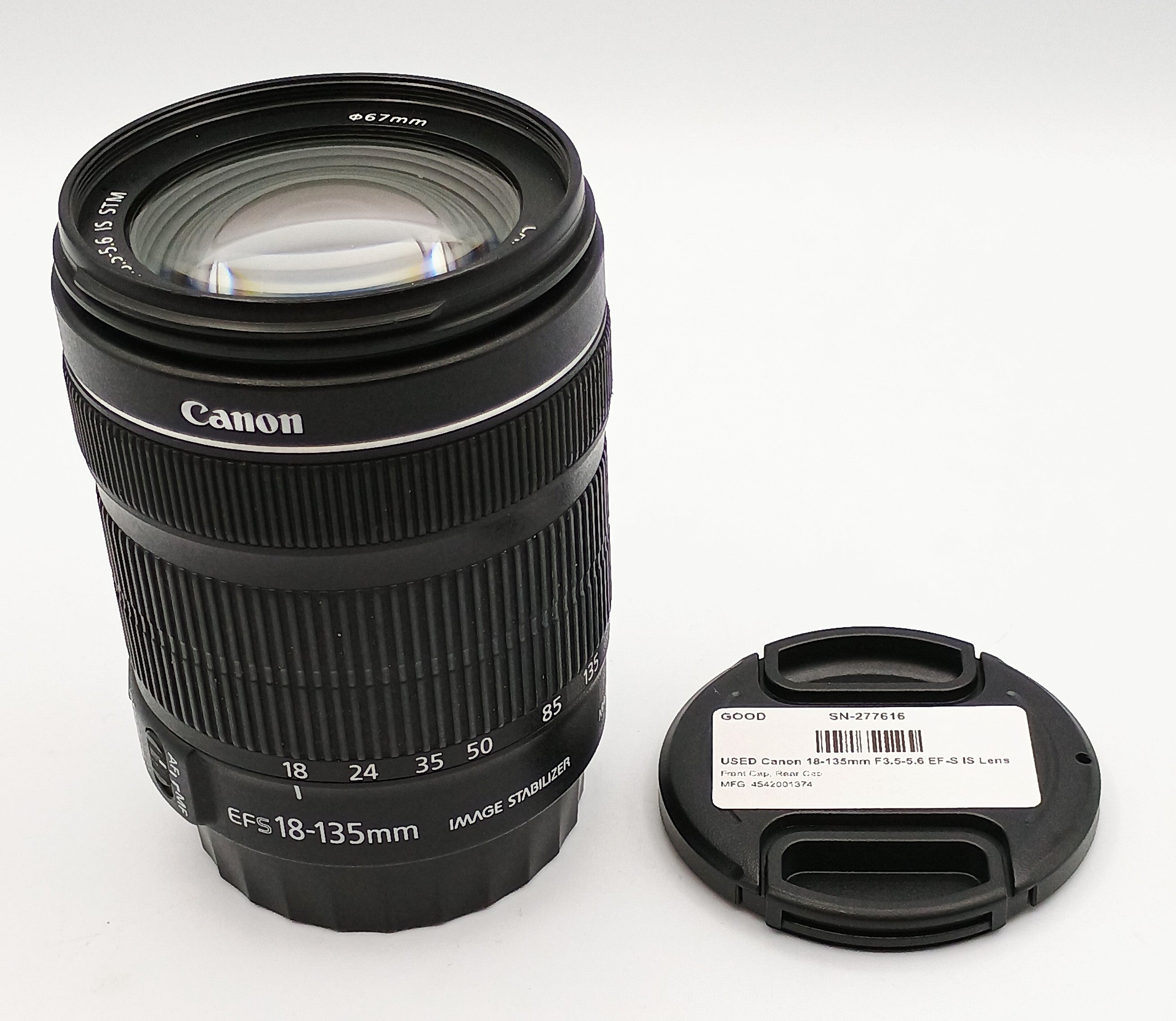 USED Canon 18-135mm F3.5-5.6 EF-S IS Lens