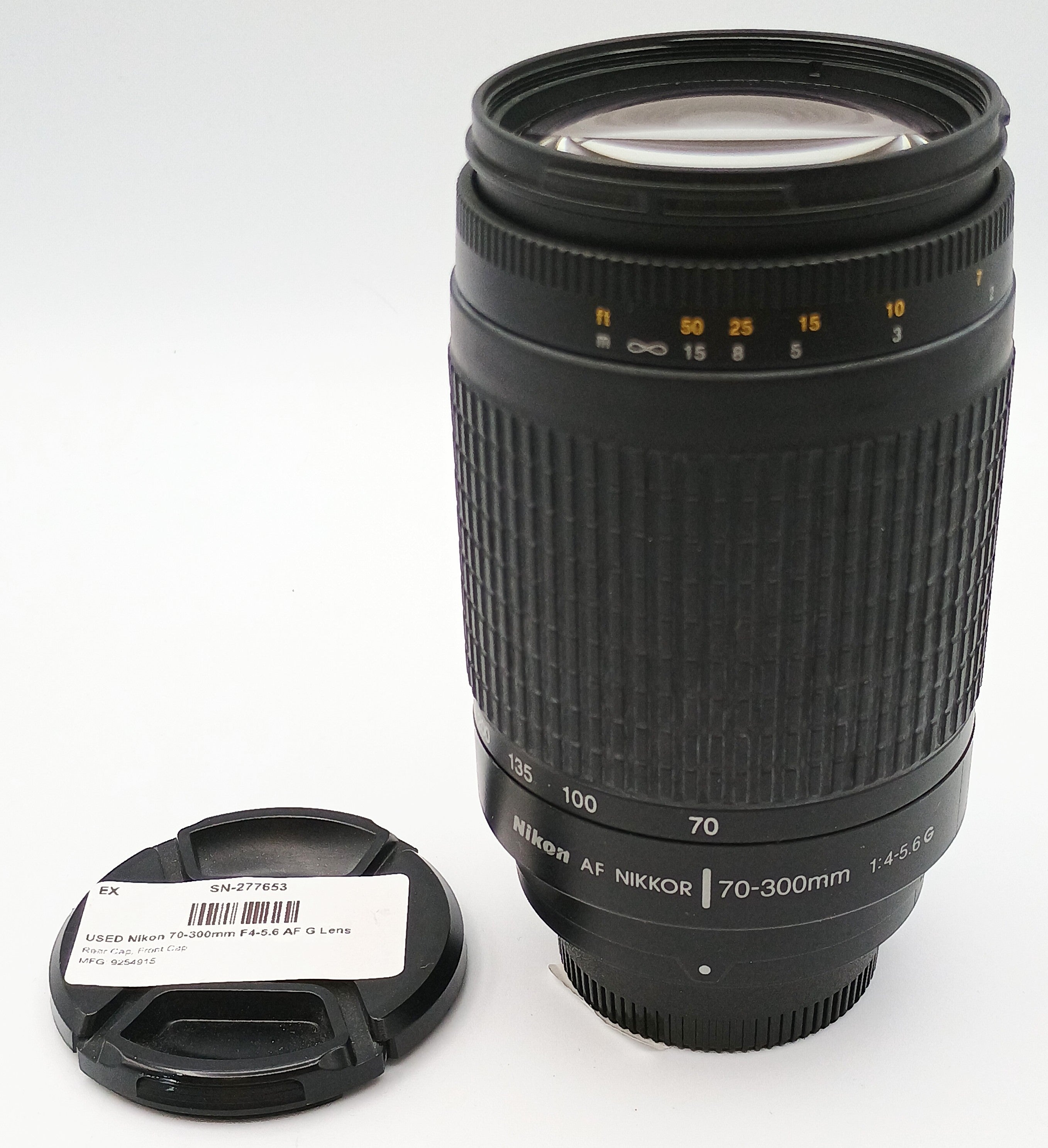 USED Nikon 70-300mm F4-5.6 AF G Lens