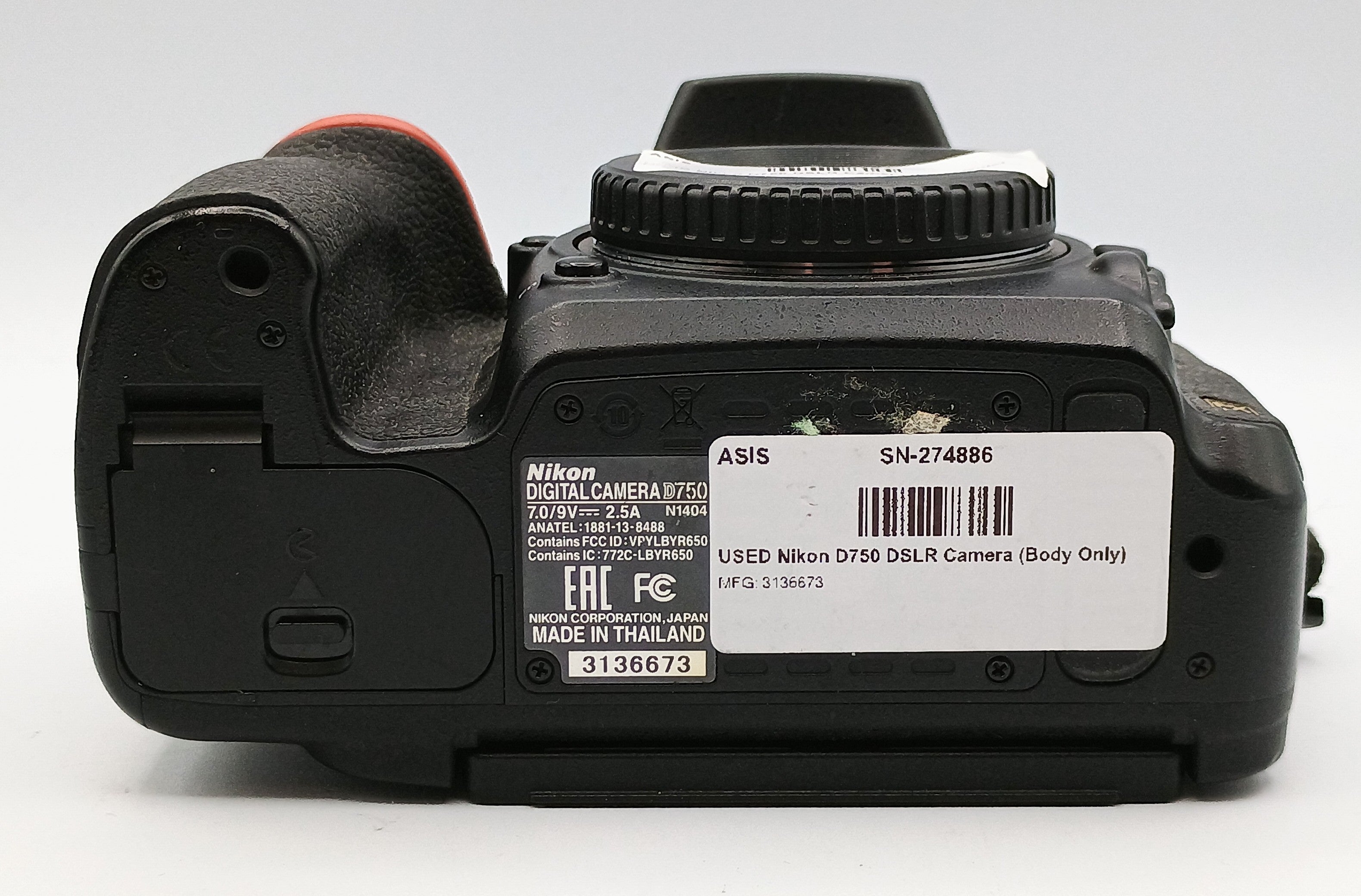 USED Nikon D750 DSLR Camera (Body Only)