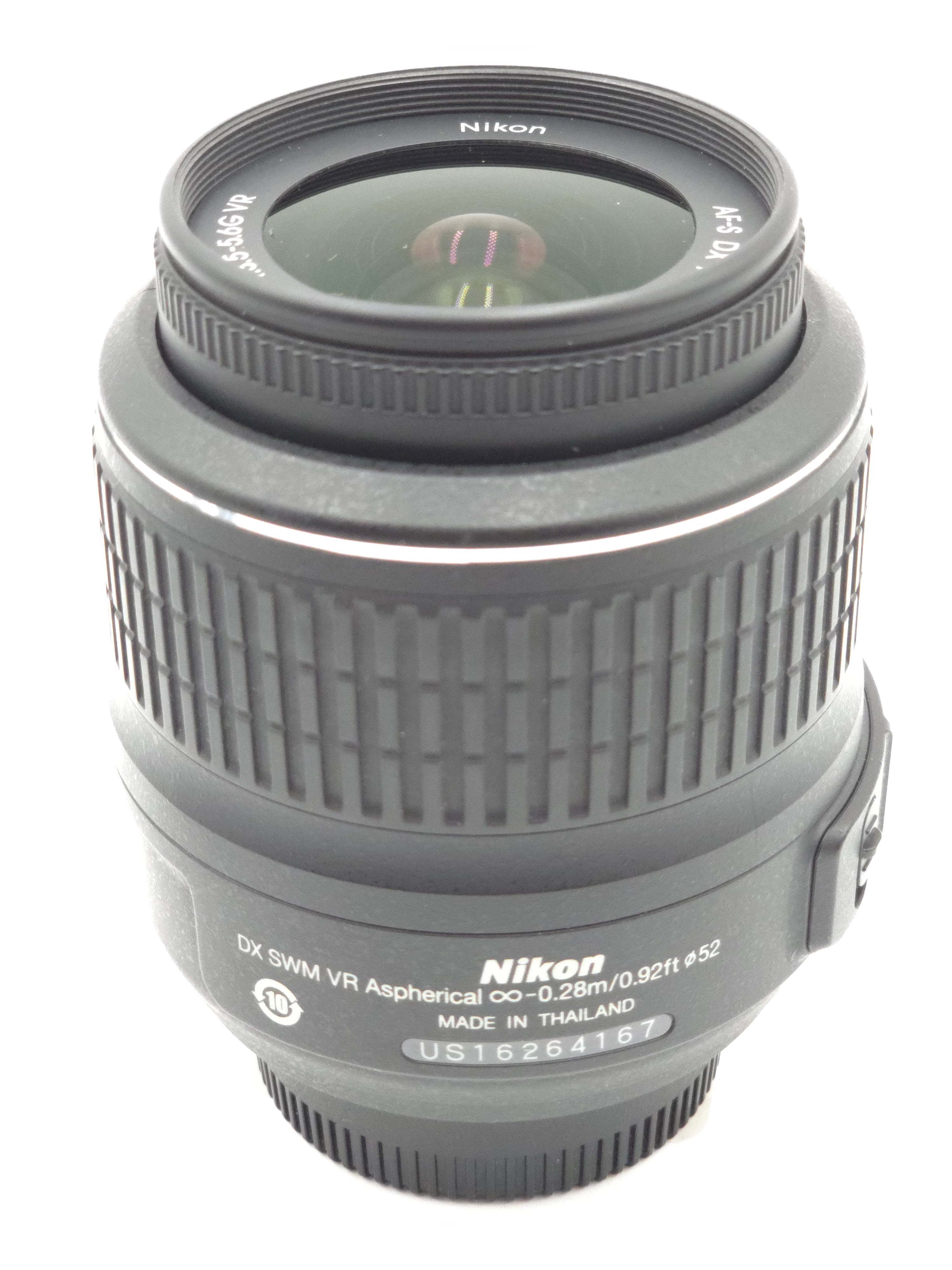 USED Nikon 18-55mm F3.5-5.6 AF-S DX VR