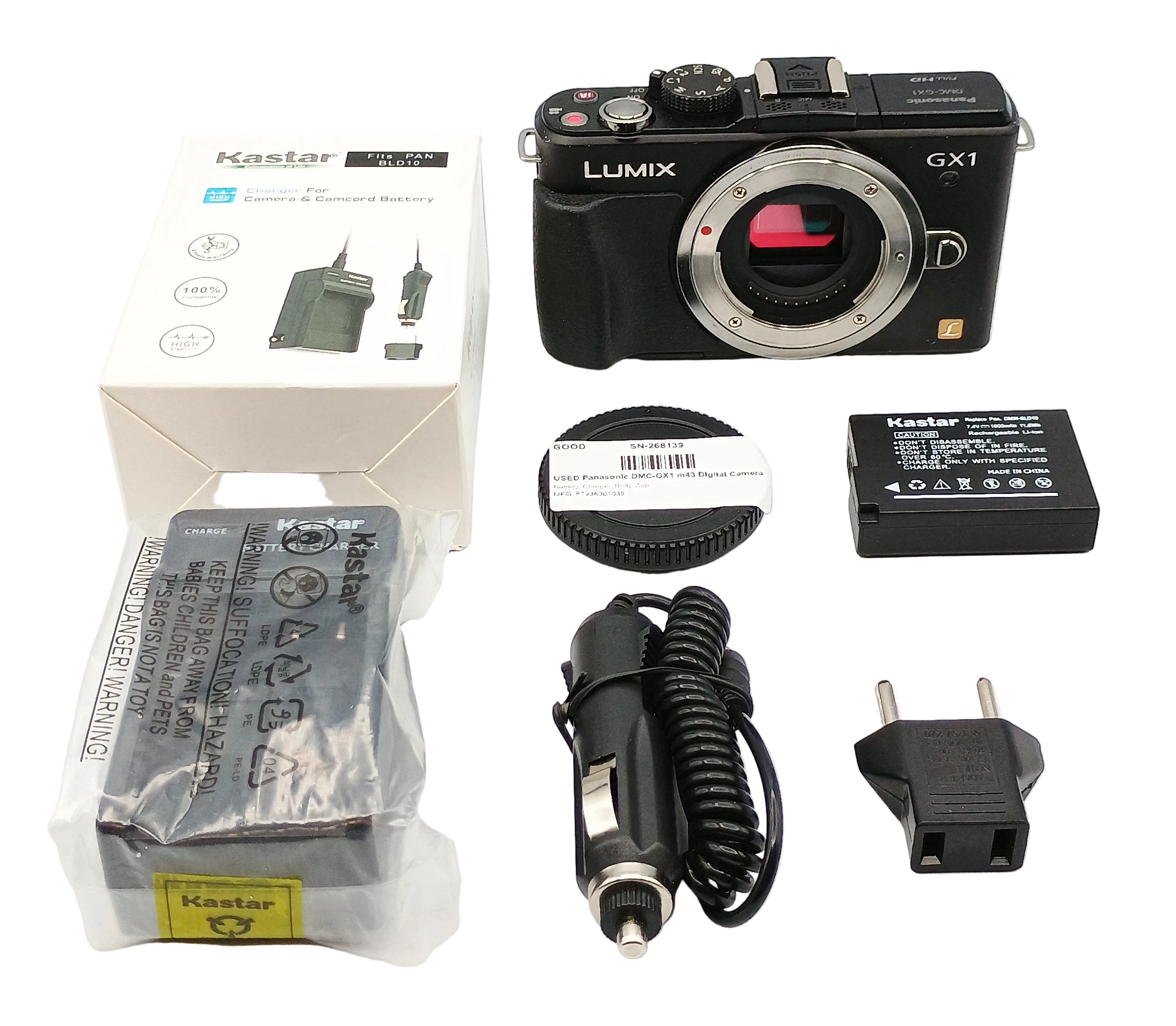 USED Panasonic DMC-GX1 m43 Digital Camera