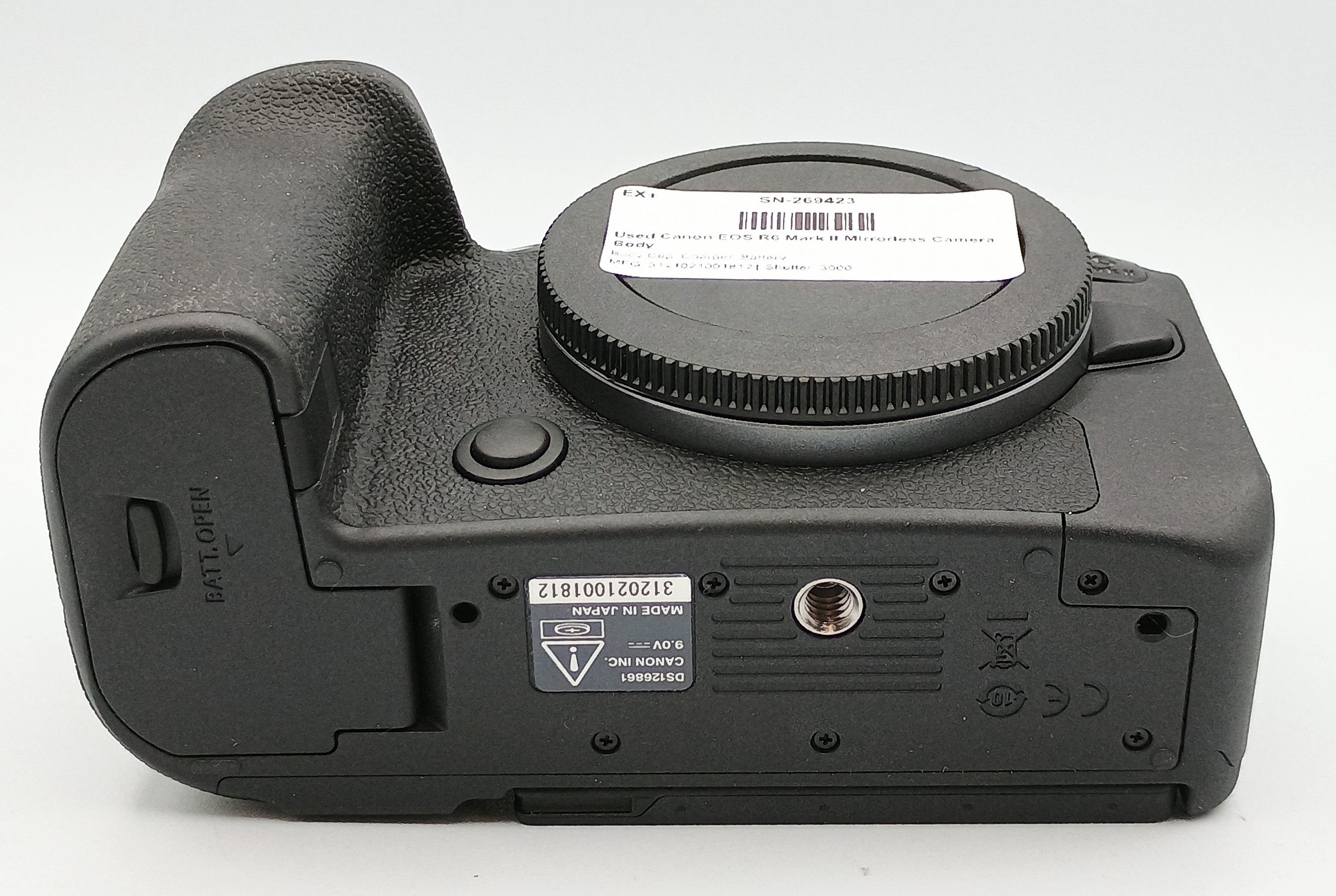 Used Canon EOS R6 Mark II Mirrorless Camera Body