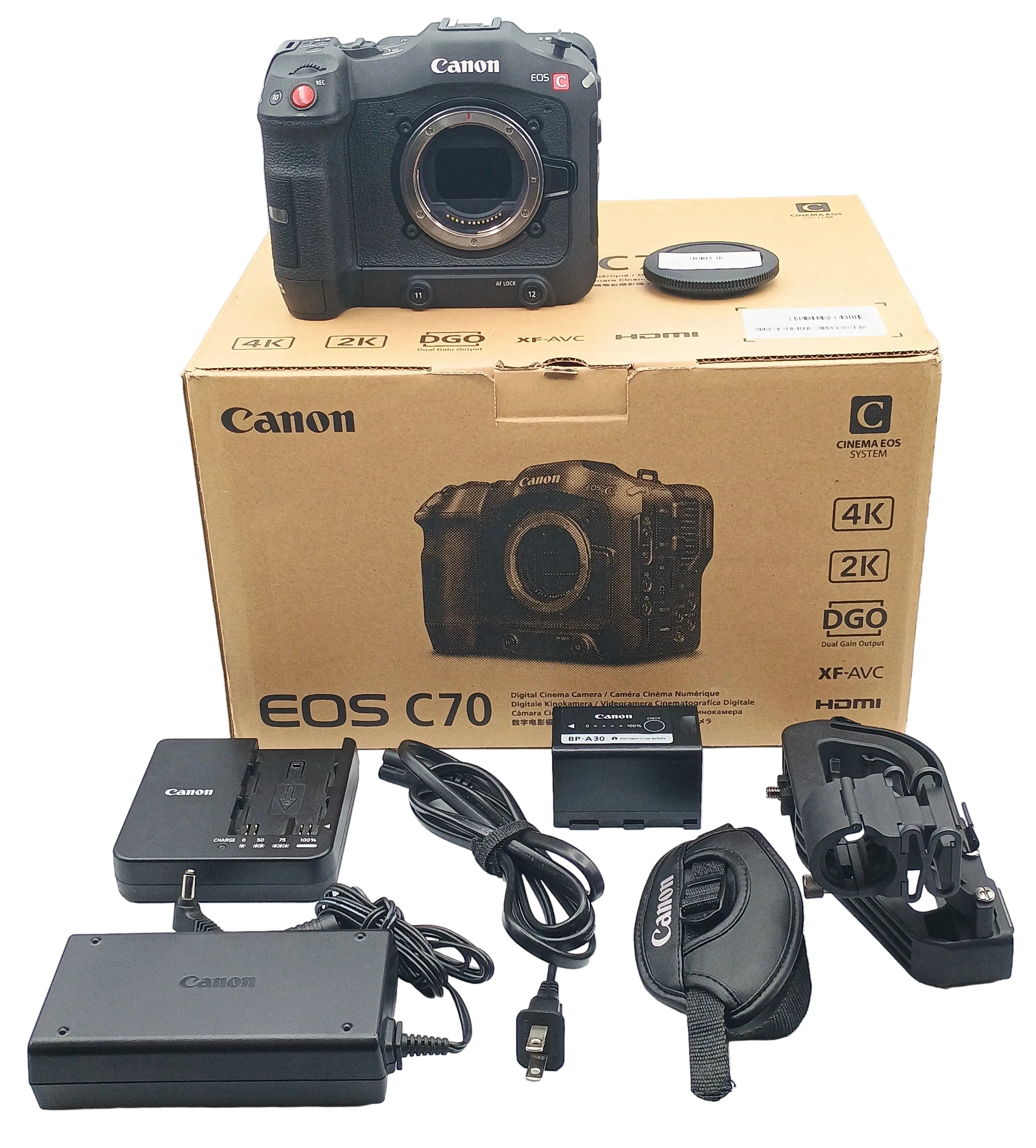 Used Canon EOS C70 Cinema Camera (RF Mount)