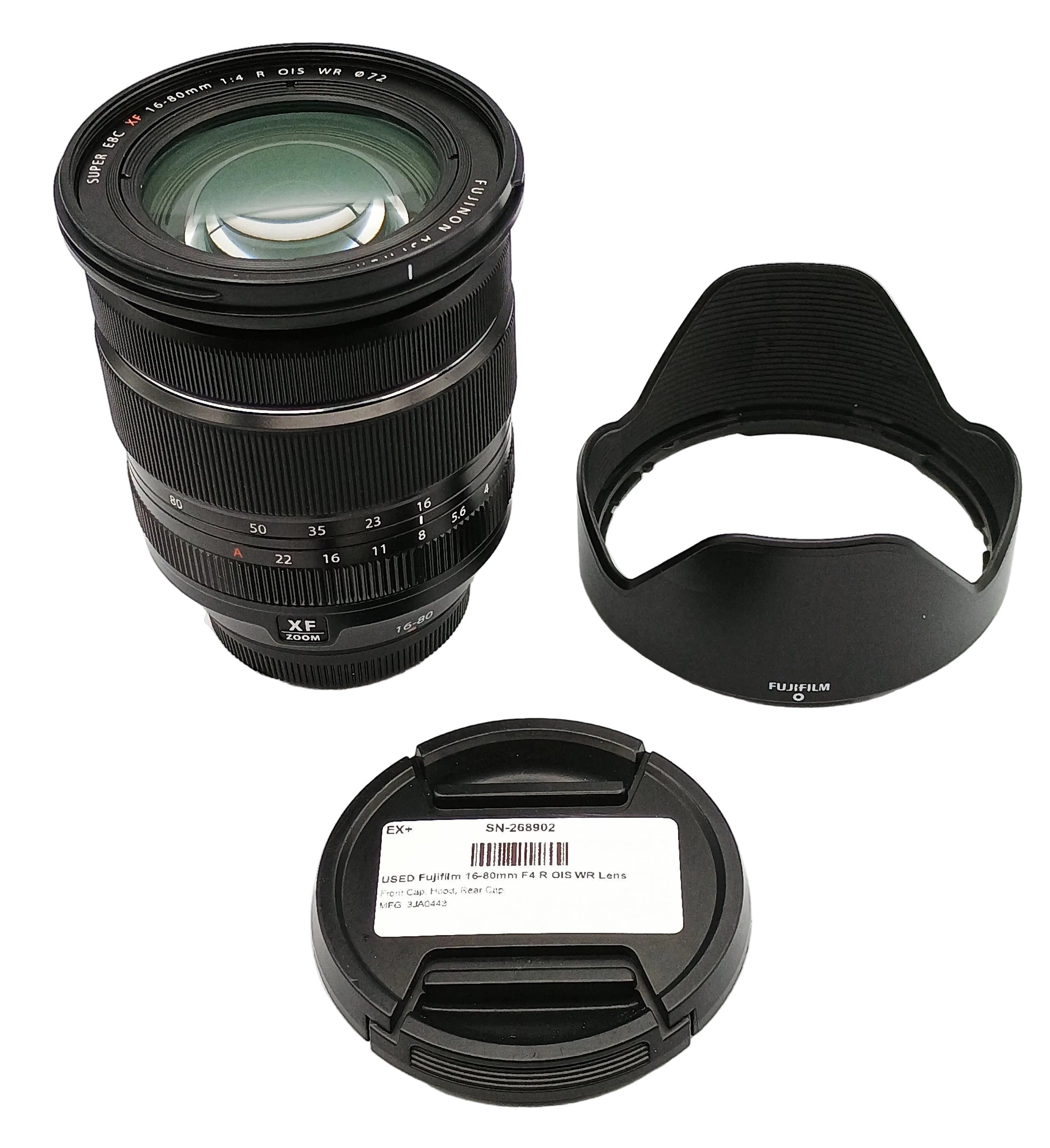 USED Fujifilm 16-80mm F4 R OIS WR Lens