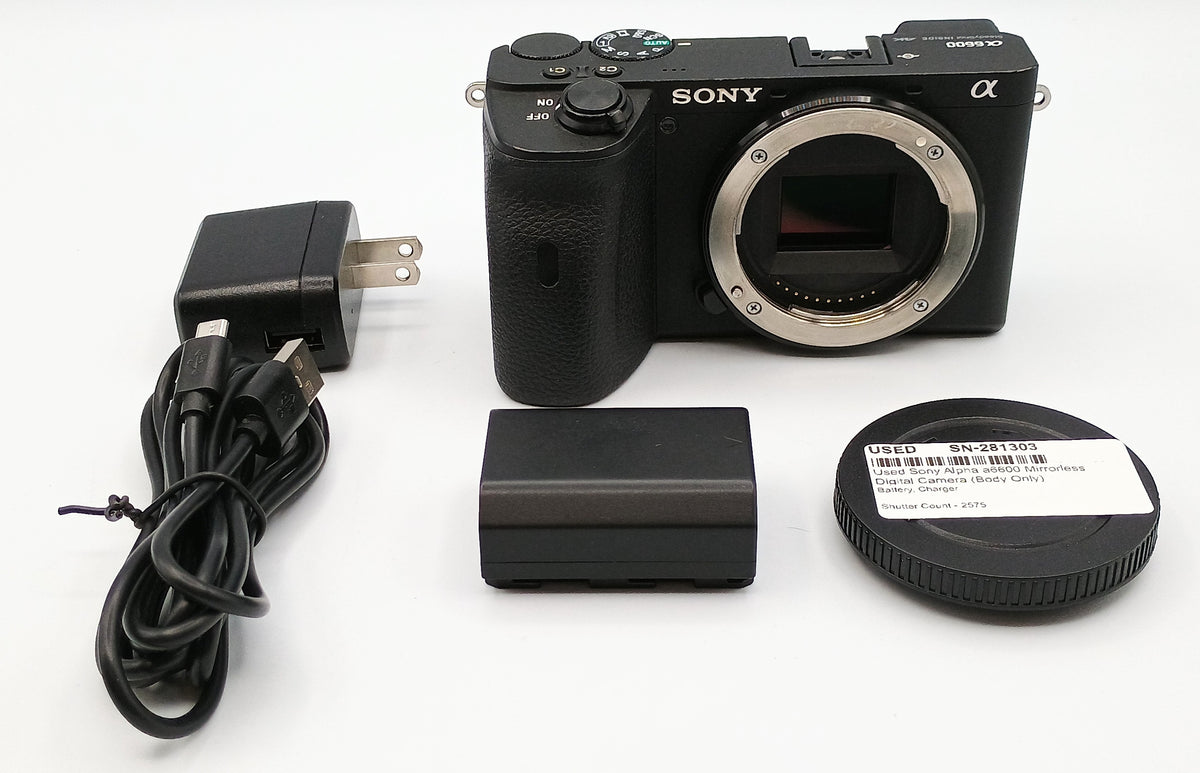 Used Sony Alpha a6600 Mirrorless Digital Camera (Body Only)