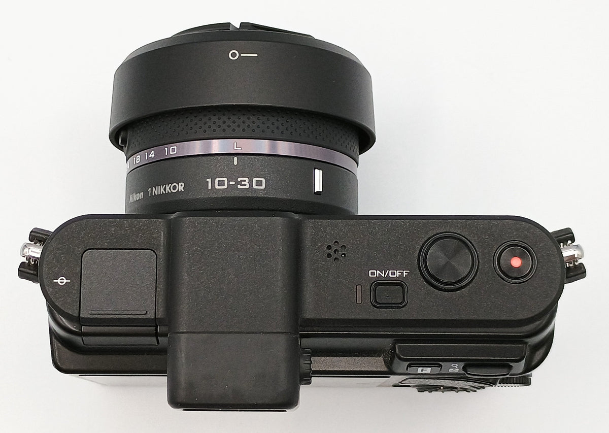 USED Nikon 1 V1 mirrorless w/ 10-30mm VR BLK