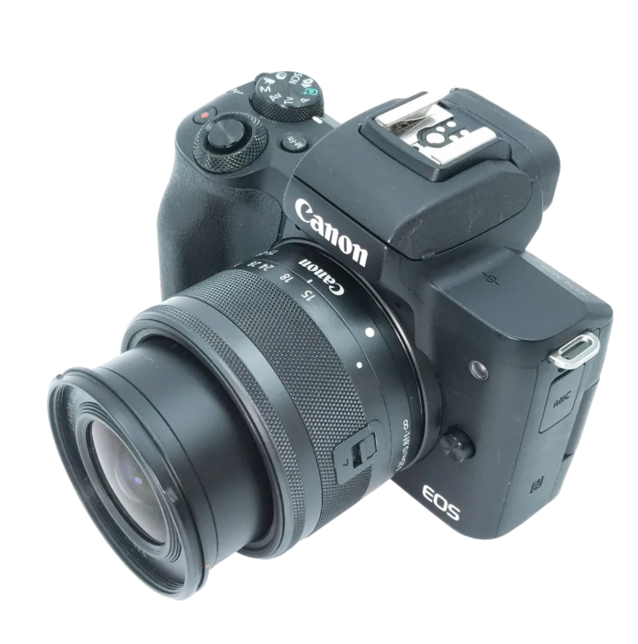 USED Canon EOS M50 Mirrorless w/ 15-45mm IS STM (Black)