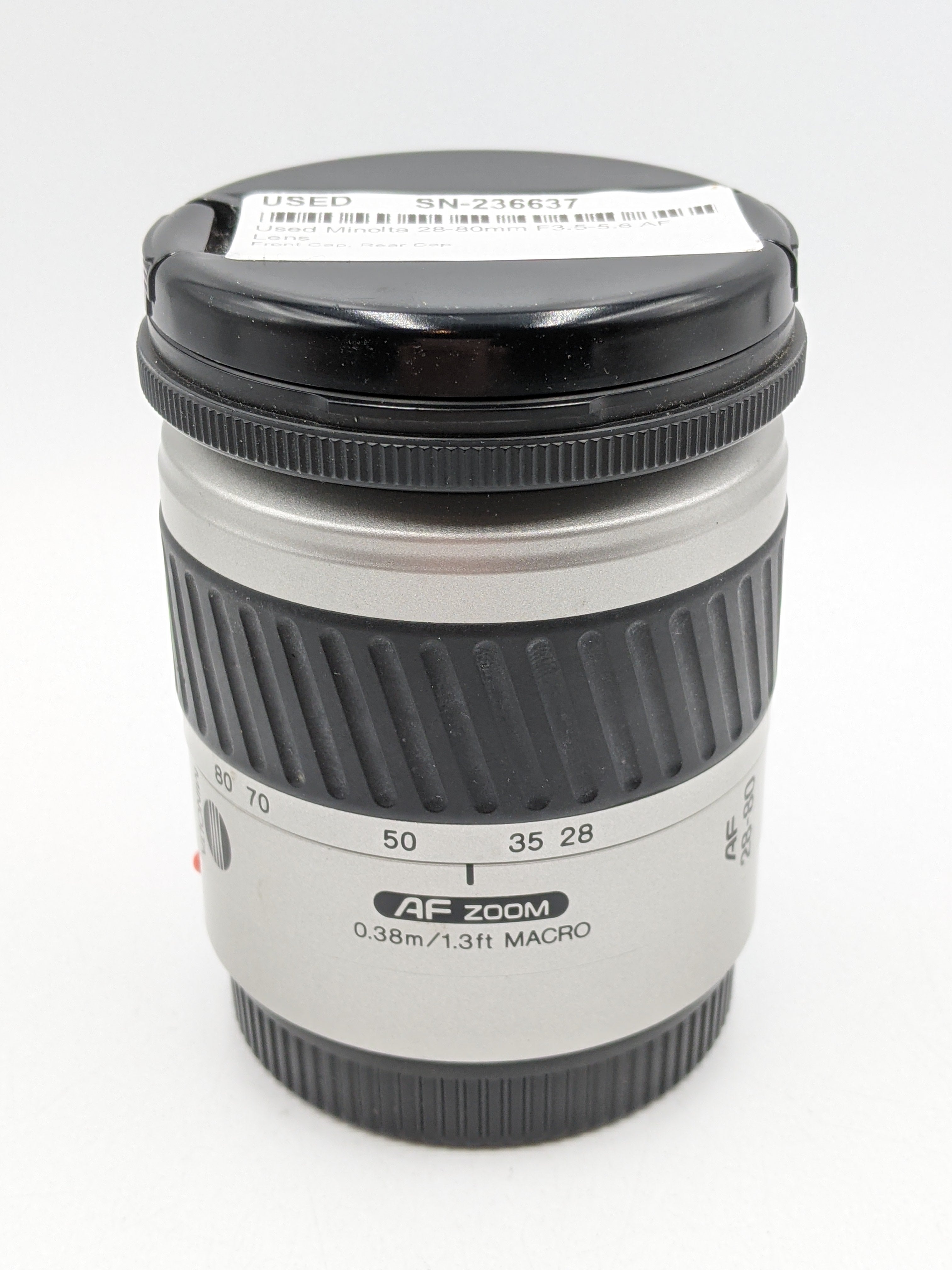 Used Minolta 28-80mm F3.5-5.6 AF Lens