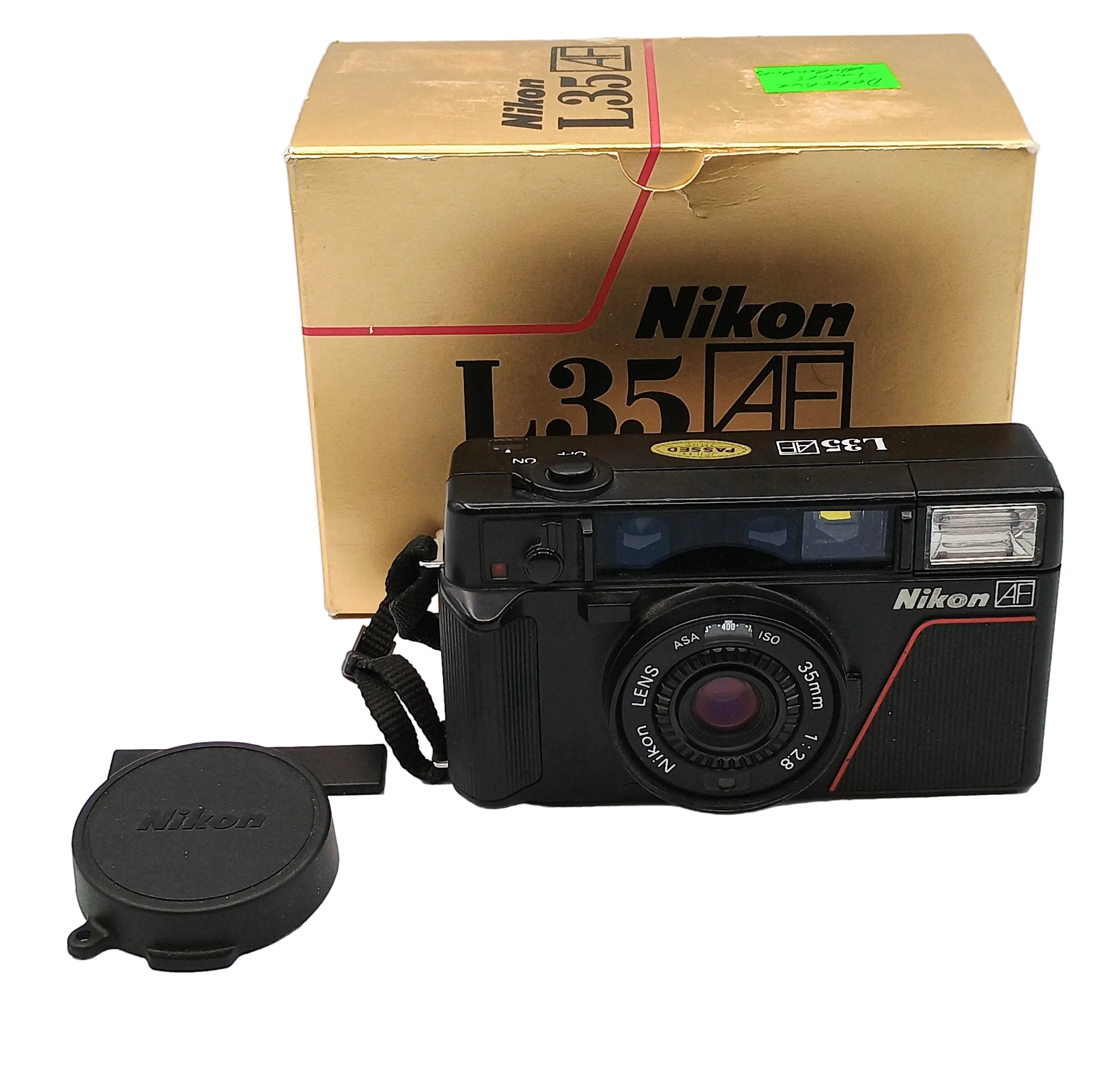 USED Nikon L35 AF 35mm Film Point and Shoot -PARTS-
