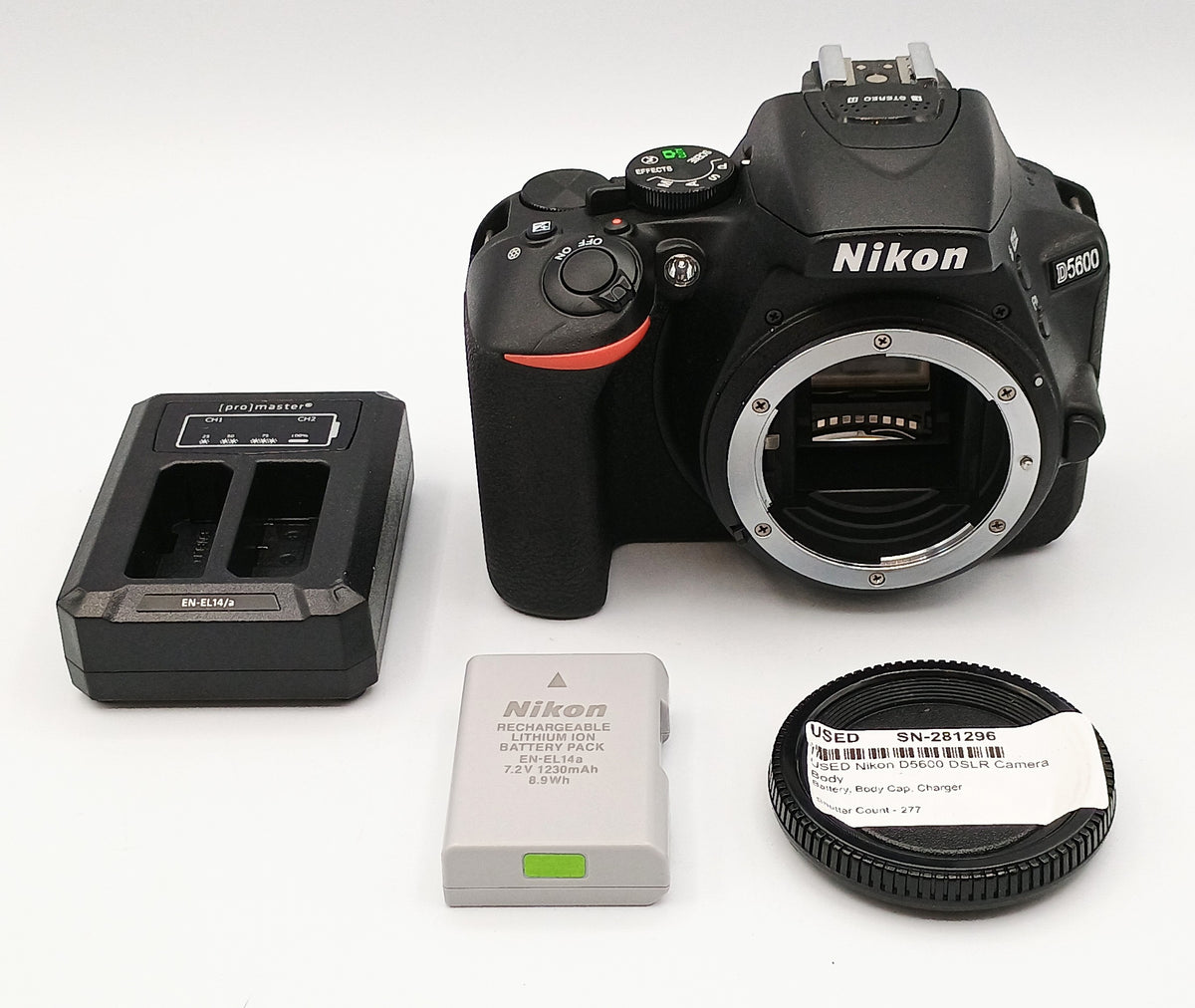 USED Nikon D5600 DSLR Camera Body